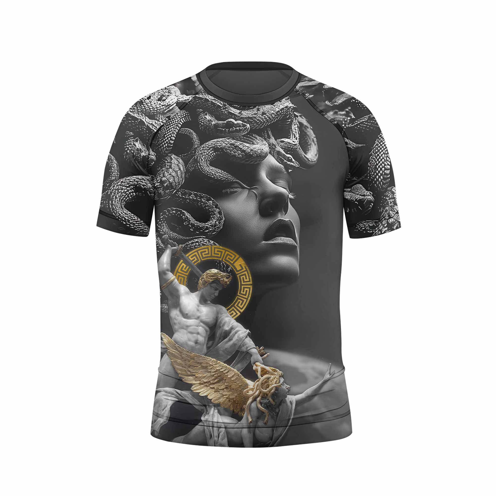 Fall of Medusa Kids Rash Guard
