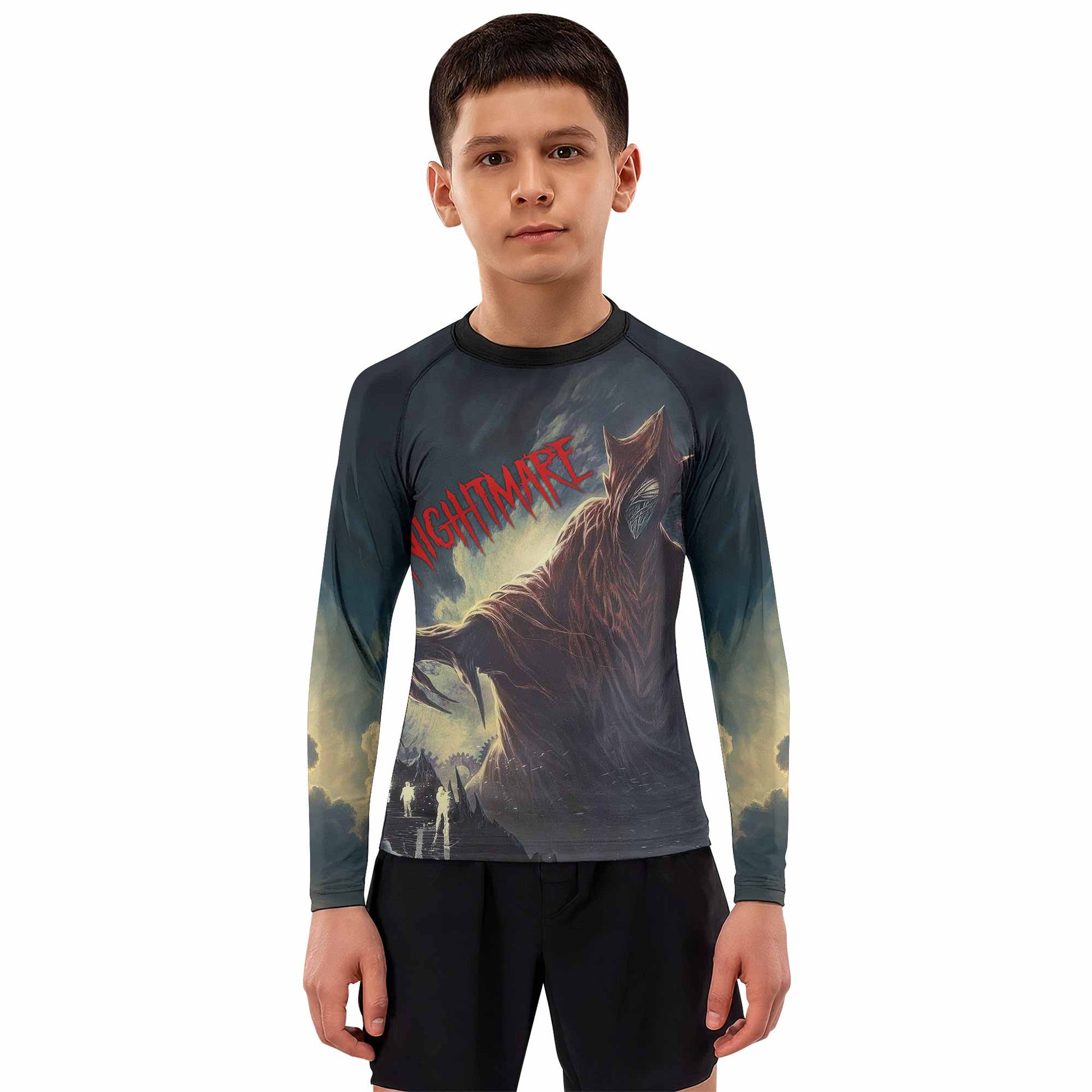 Nightmare Walker Kids Rash Guard