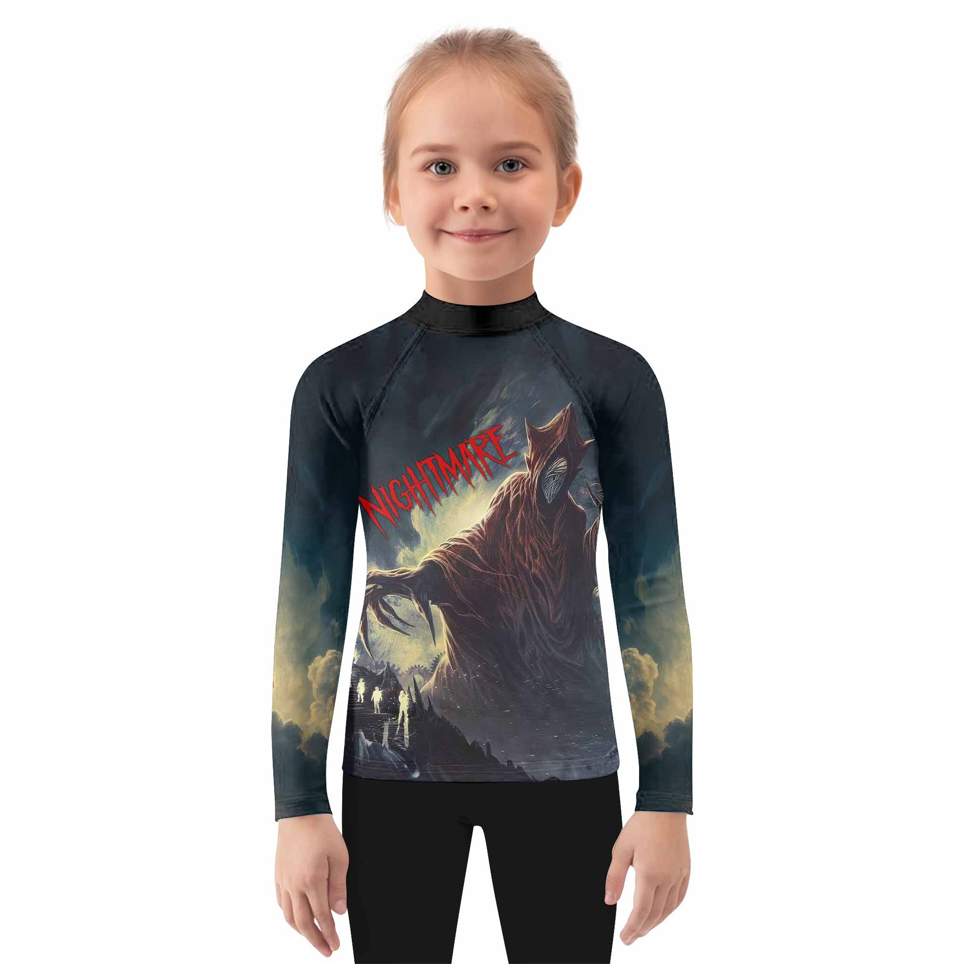 Nightmare Walker Kids Rash Guard