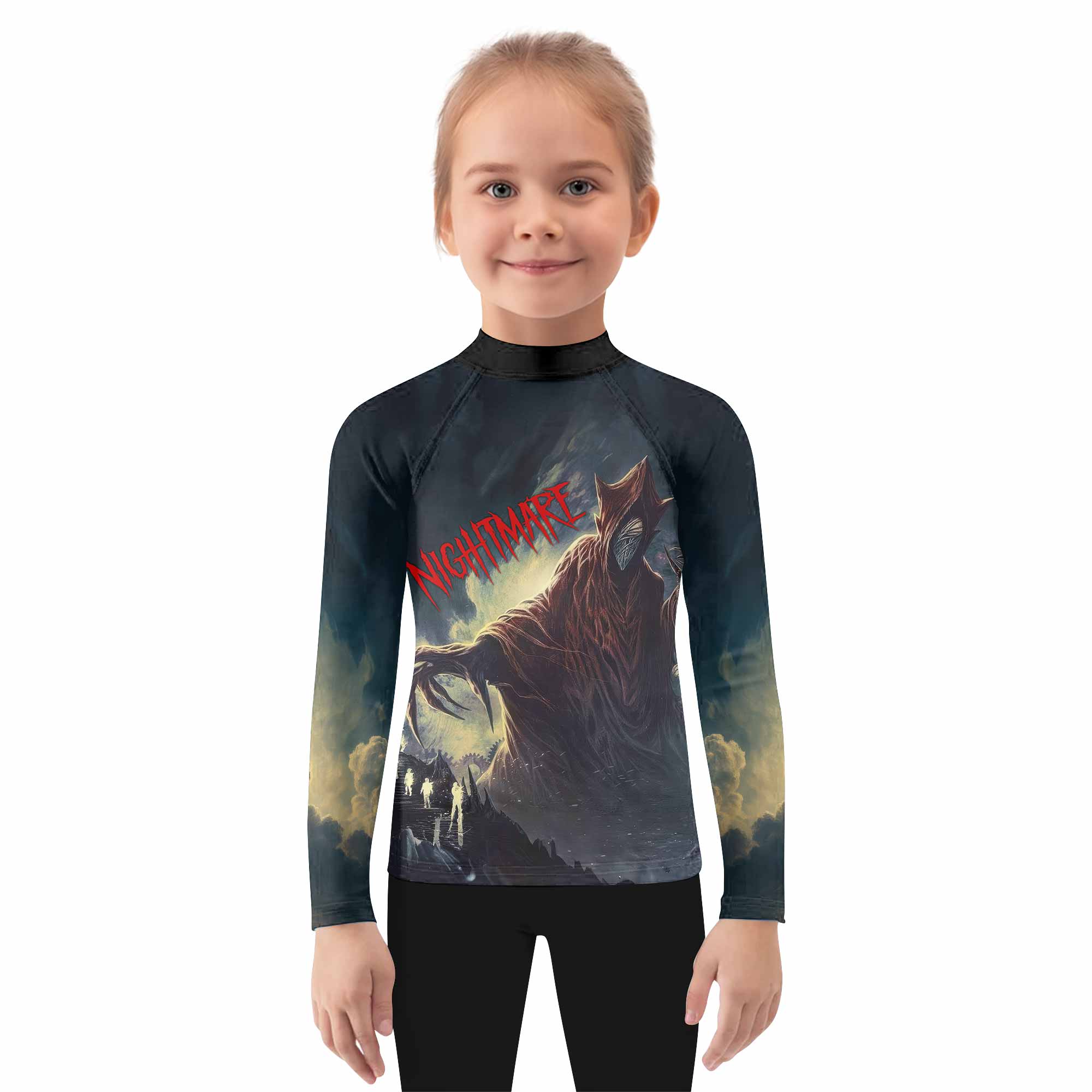 Nightmare Walker Kids Rash Guard