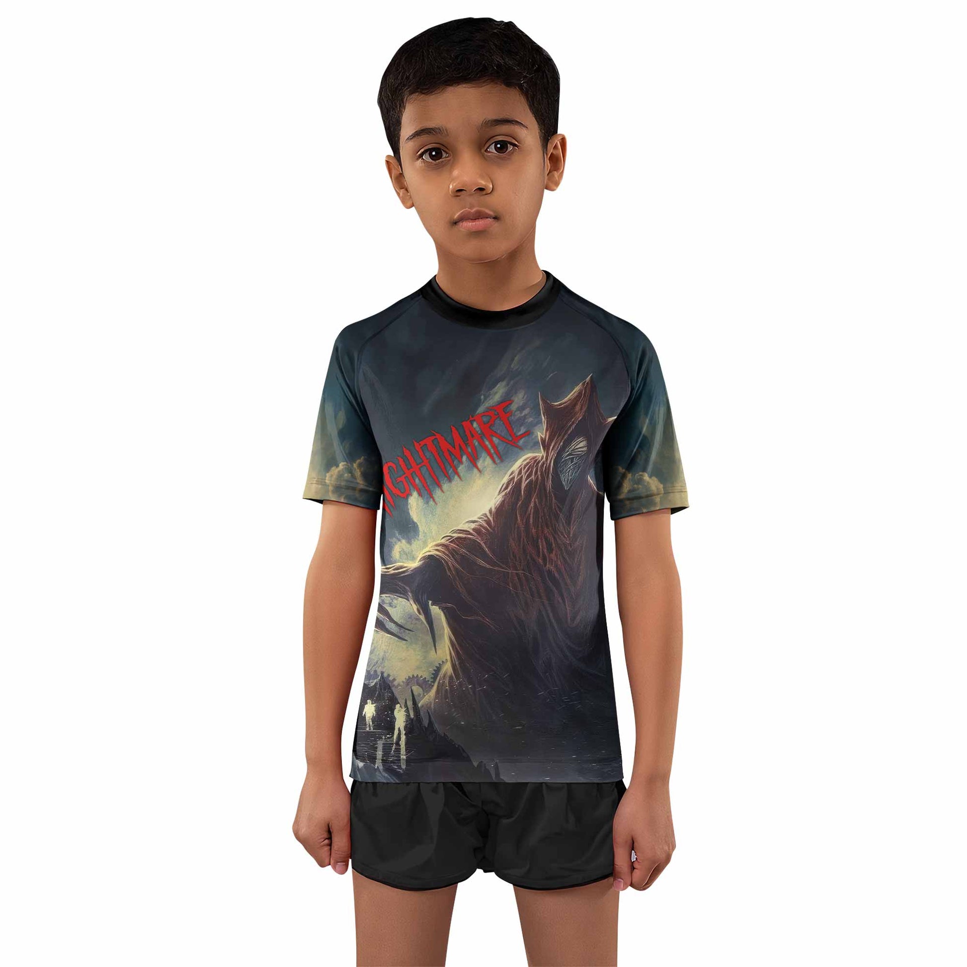 Nightmare Walker Kids Rash Guard
