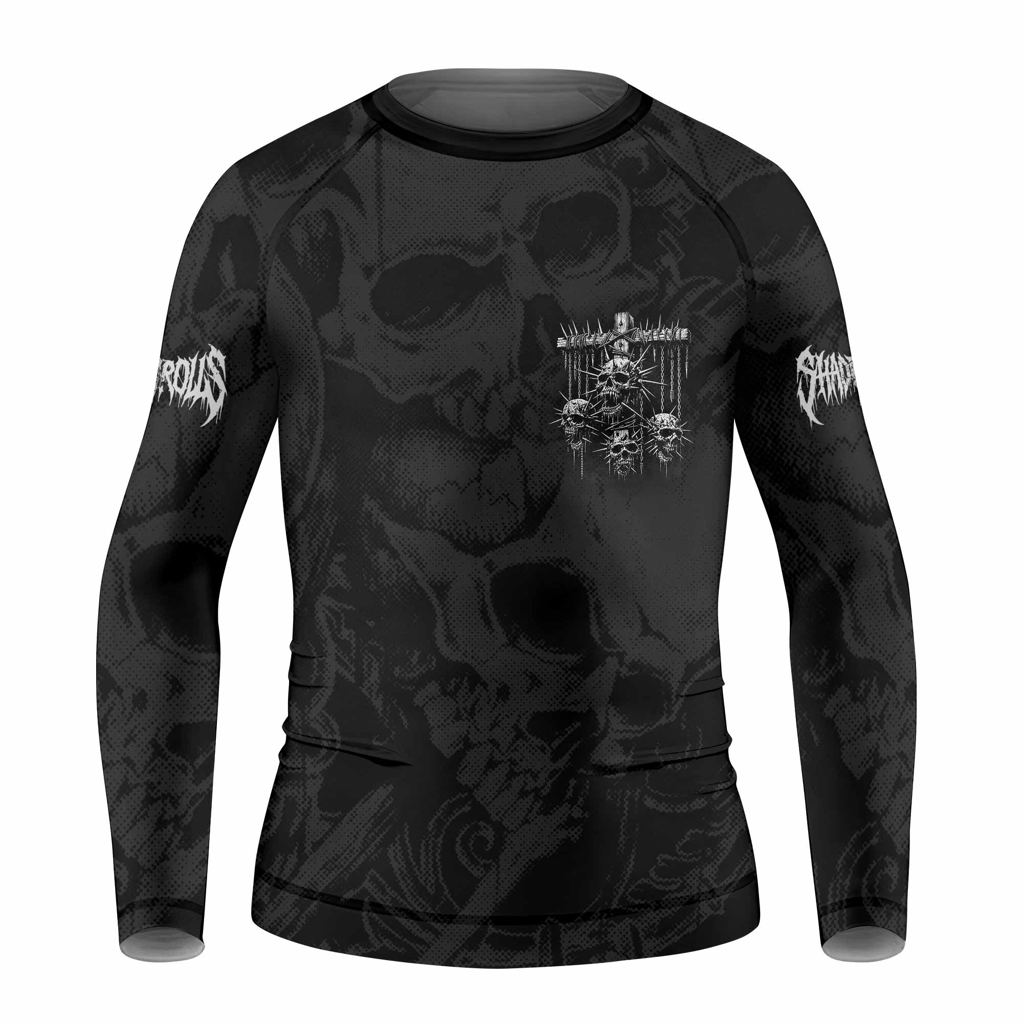Necromancy Ritual Kids Rash Guard