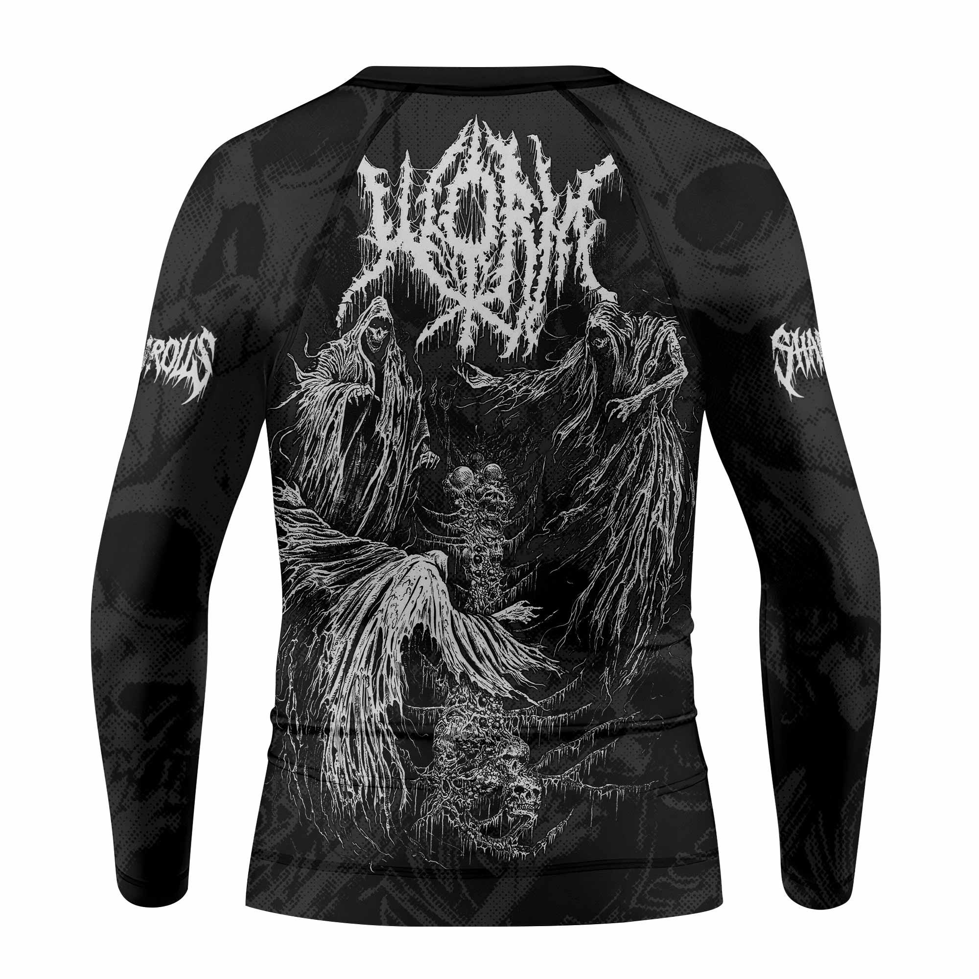 Necromancy Ritual Kids Rash Guard