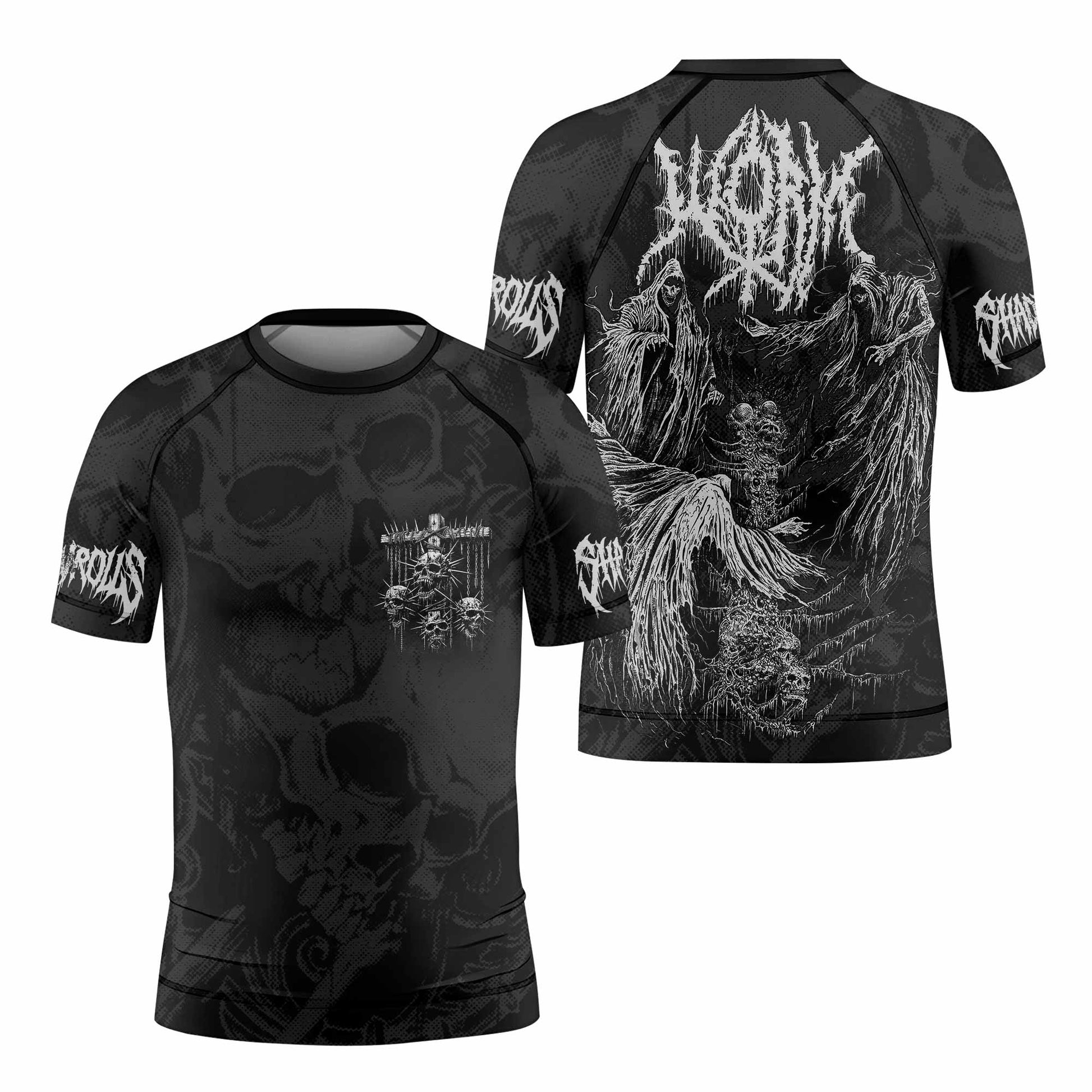 Necromancy Ritual Kids Rash Guard