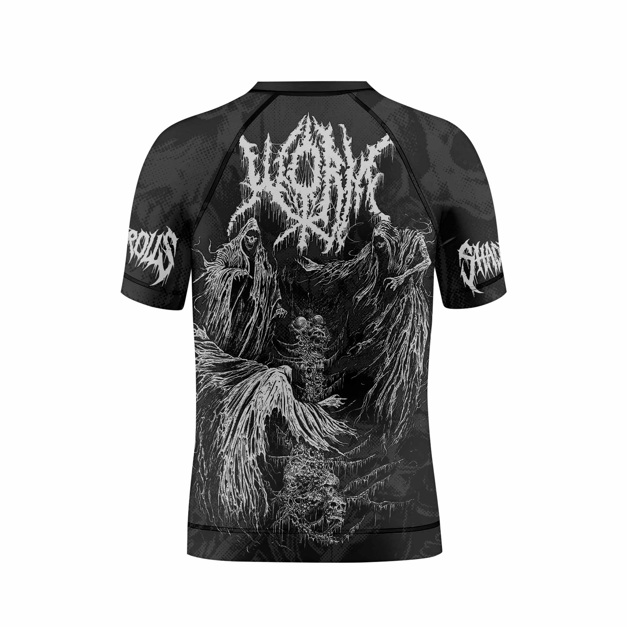 Necromancy Ritual Kids Rash Guard