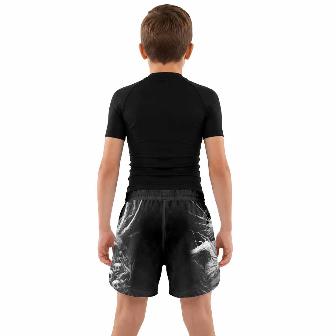 Eternal Scream Kids Grappling Shorts - lifestyle
