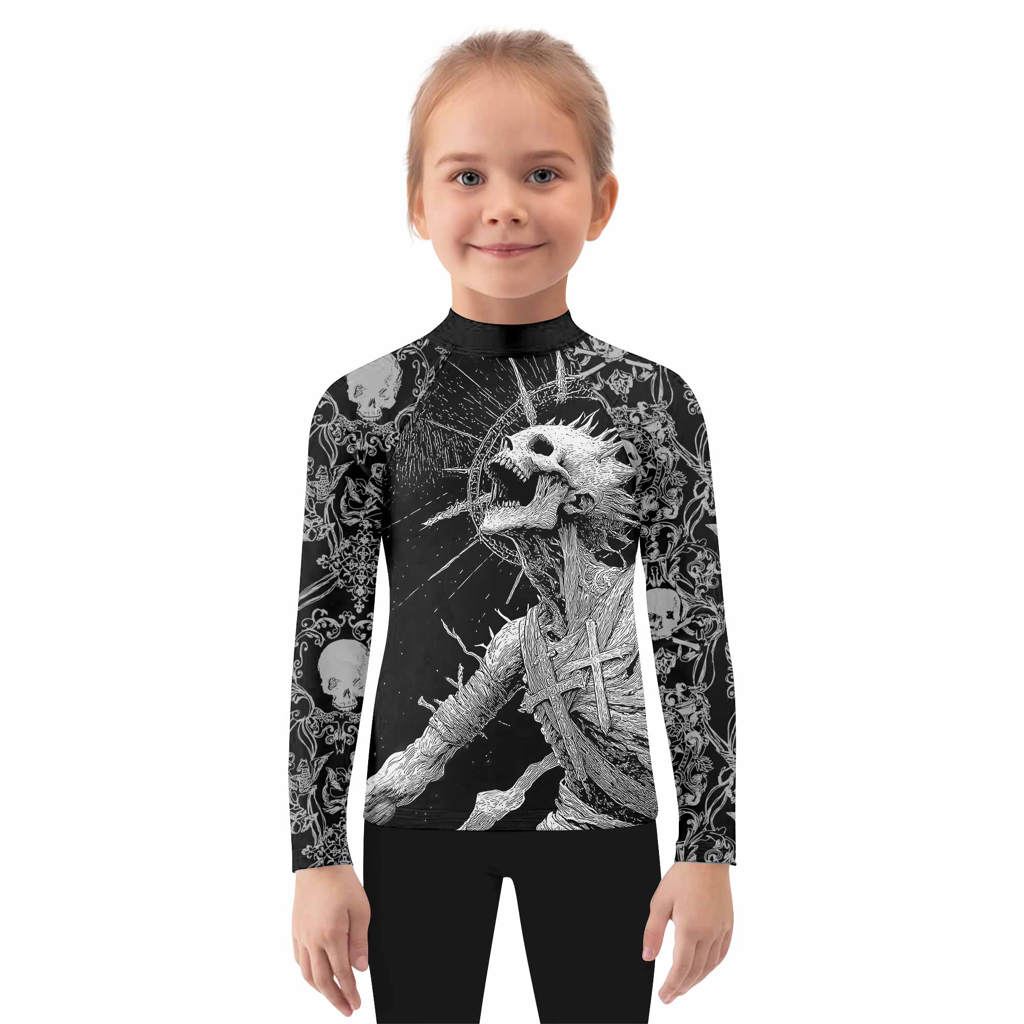 Eternal Scream Kids Rash Guard