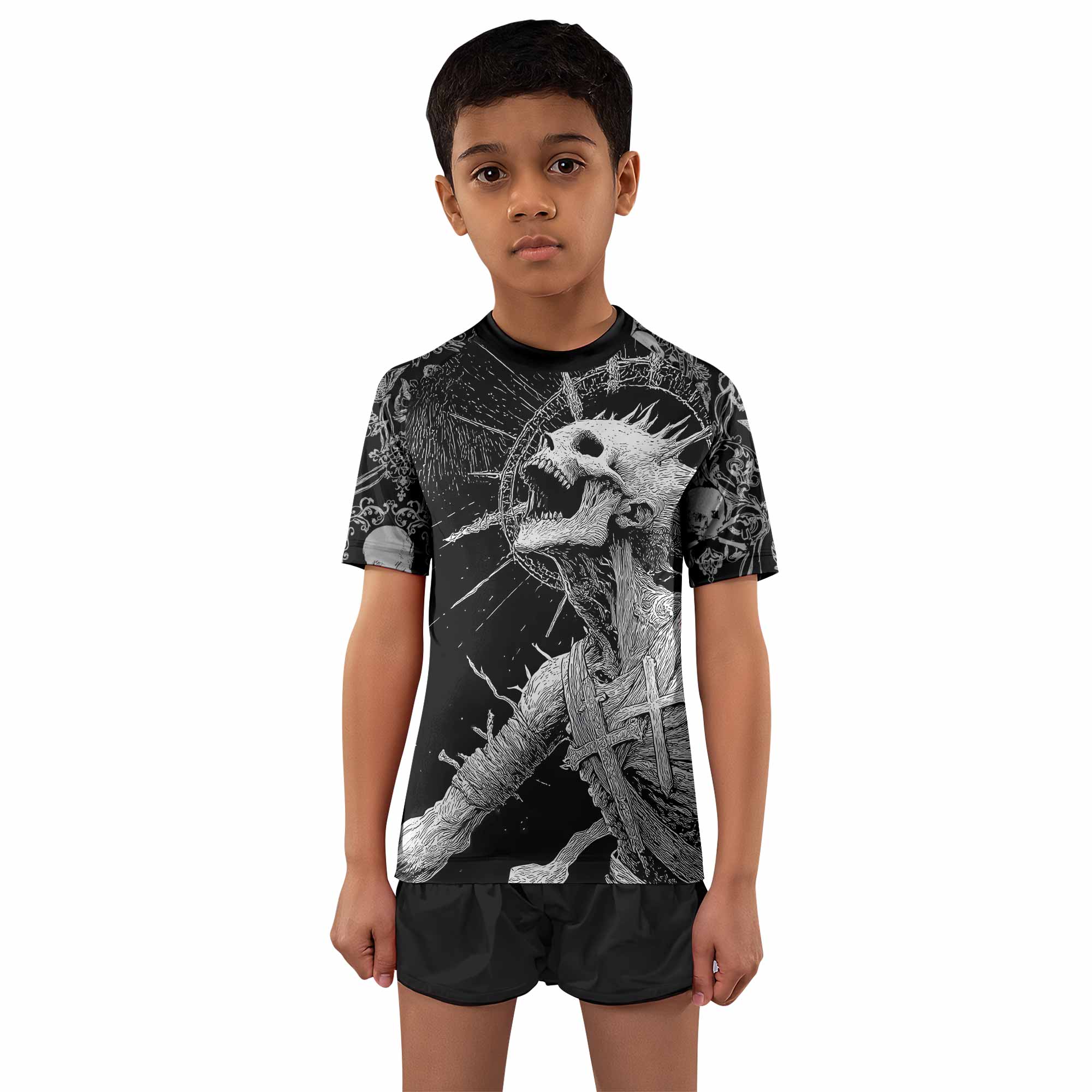 Eternal Scream Kids Rash Guard