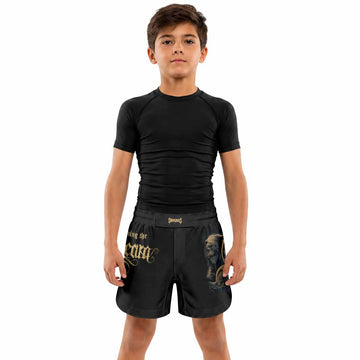 Burning the Dream Kids Grappling Shorts - lifestyle