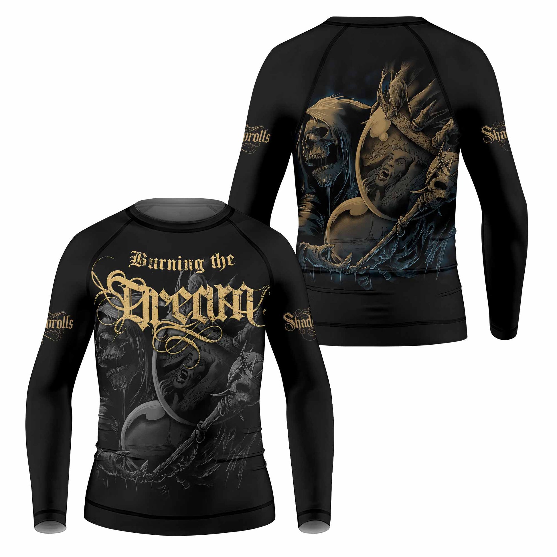 Burning the Dream Kids Rash Guard