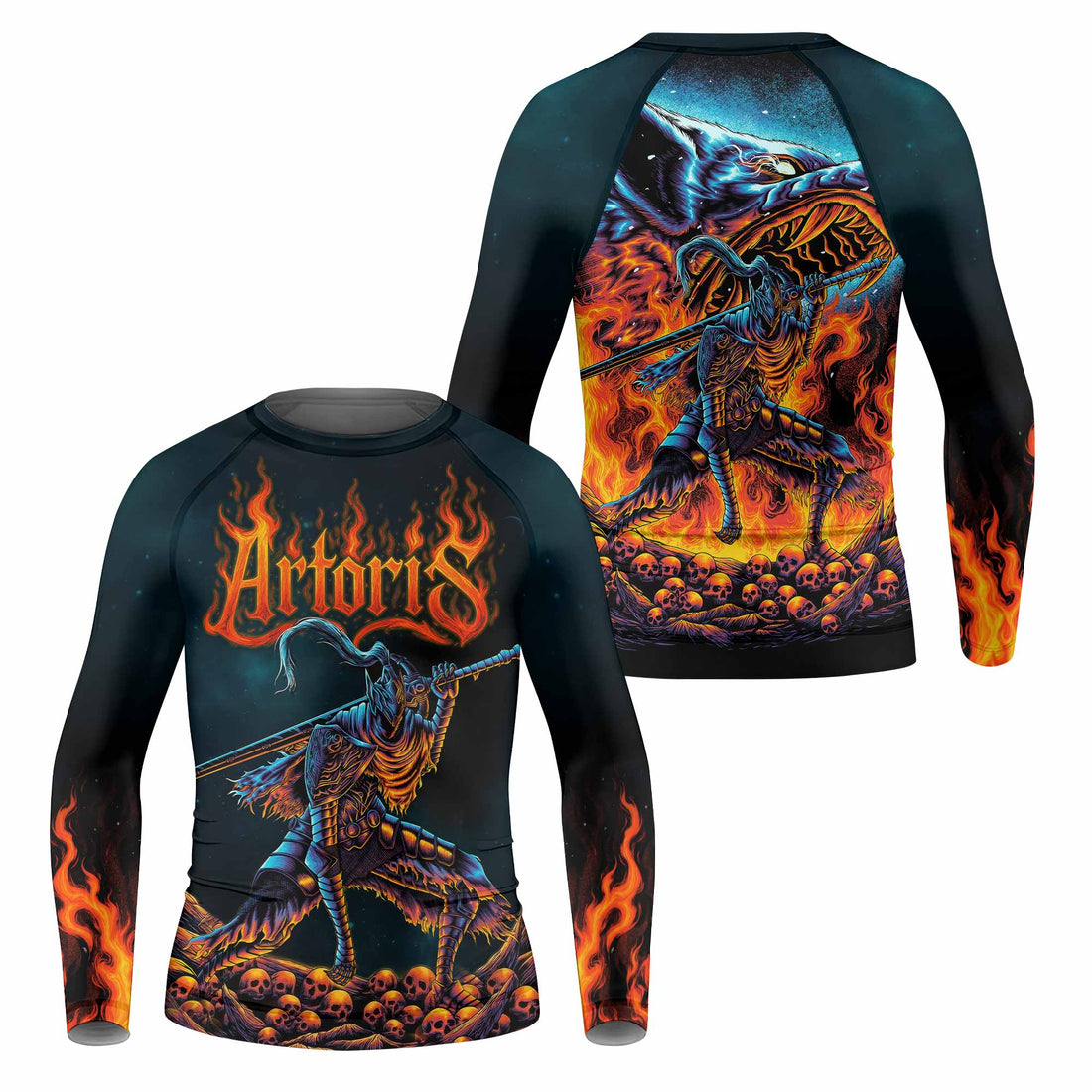 Infernal Artorias Kids Rash Guard