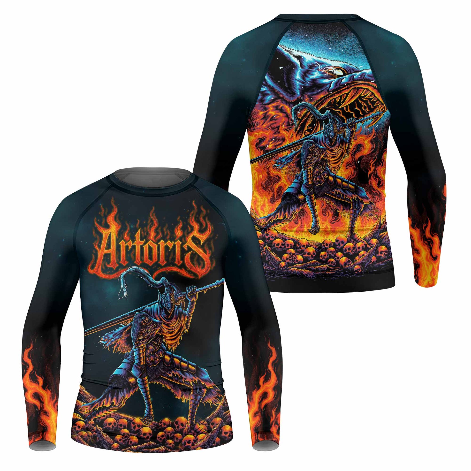Infernal Artorias Kids Rash Guard