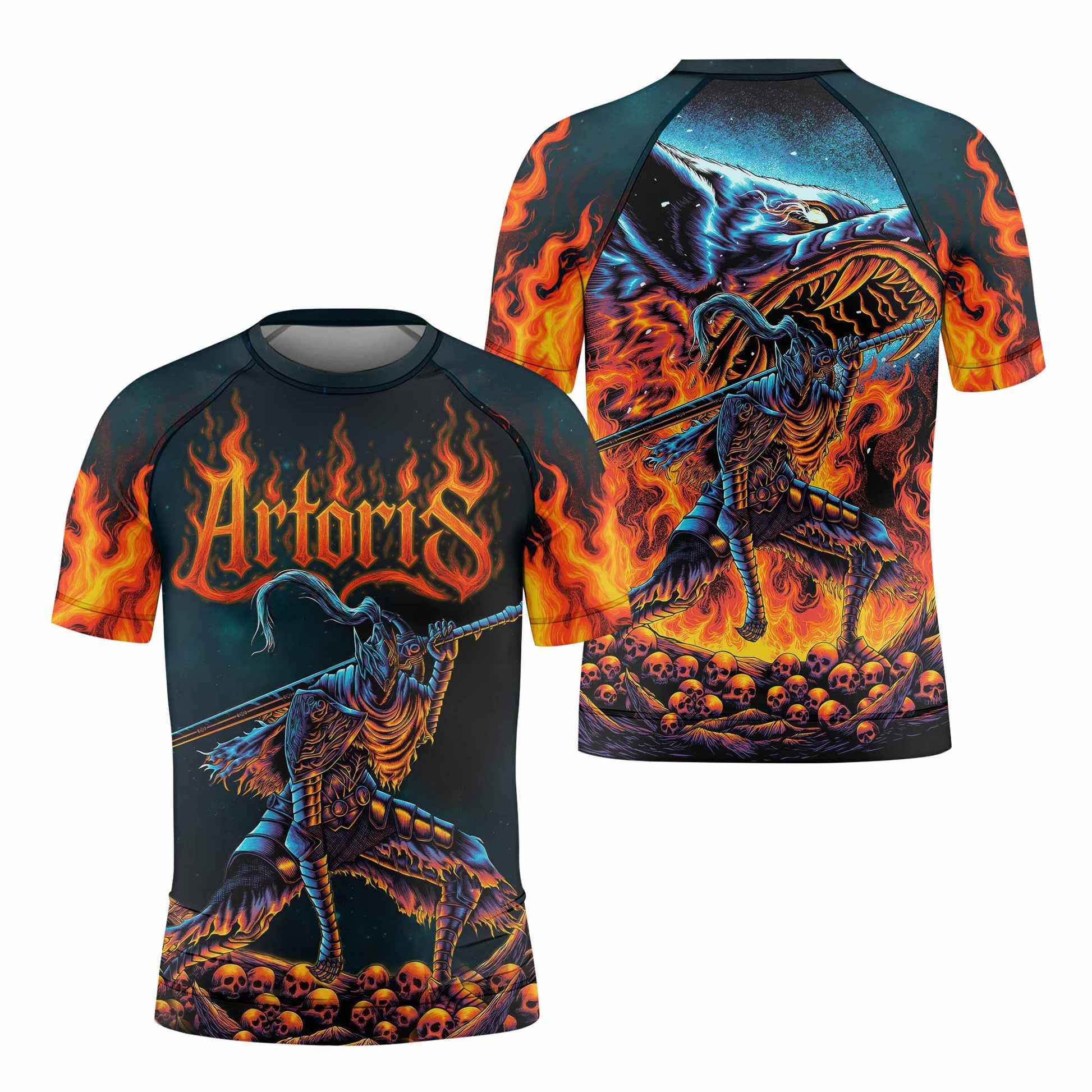 Infernal Artorias Kids Rash Guard