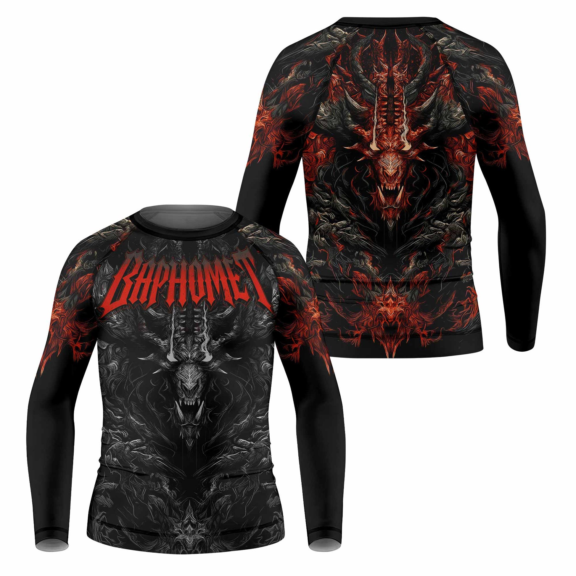 Baphomet's Wrath Kids Rash Guard
