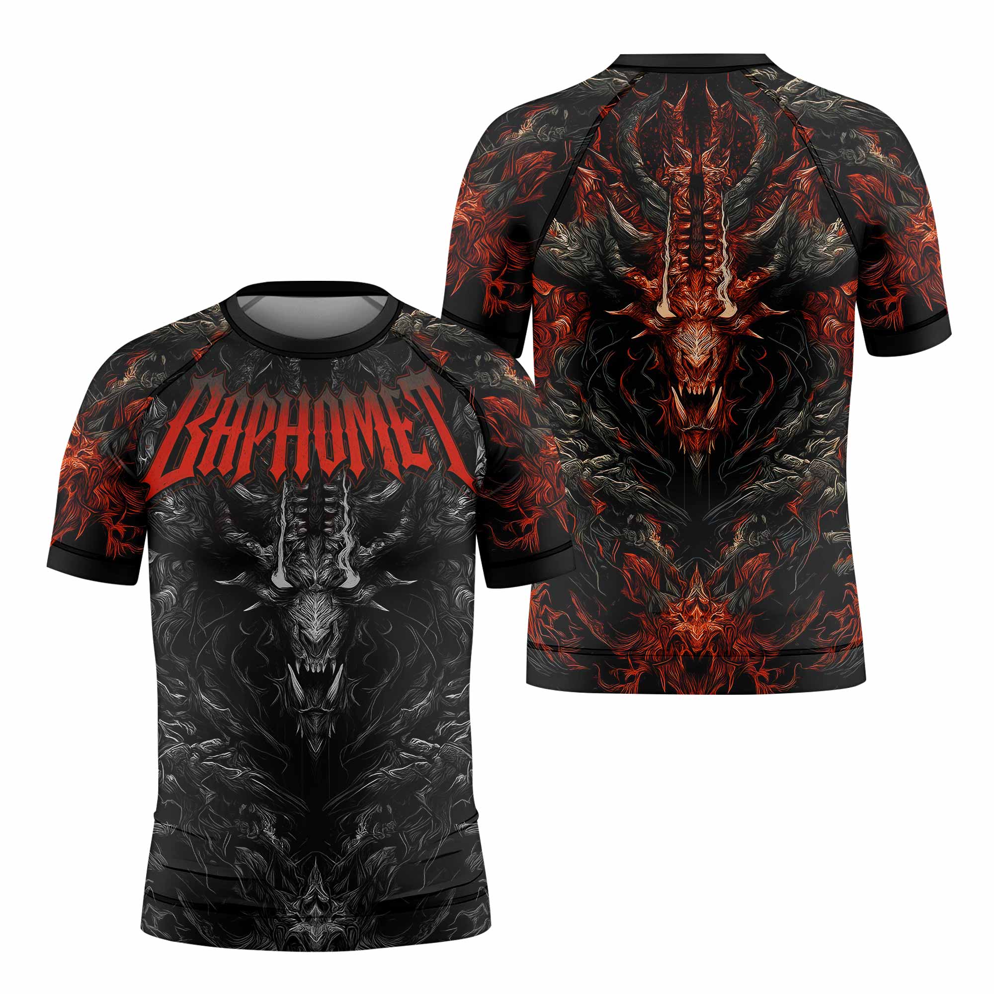 Baphomet's Wrath Kids Rash Guard
