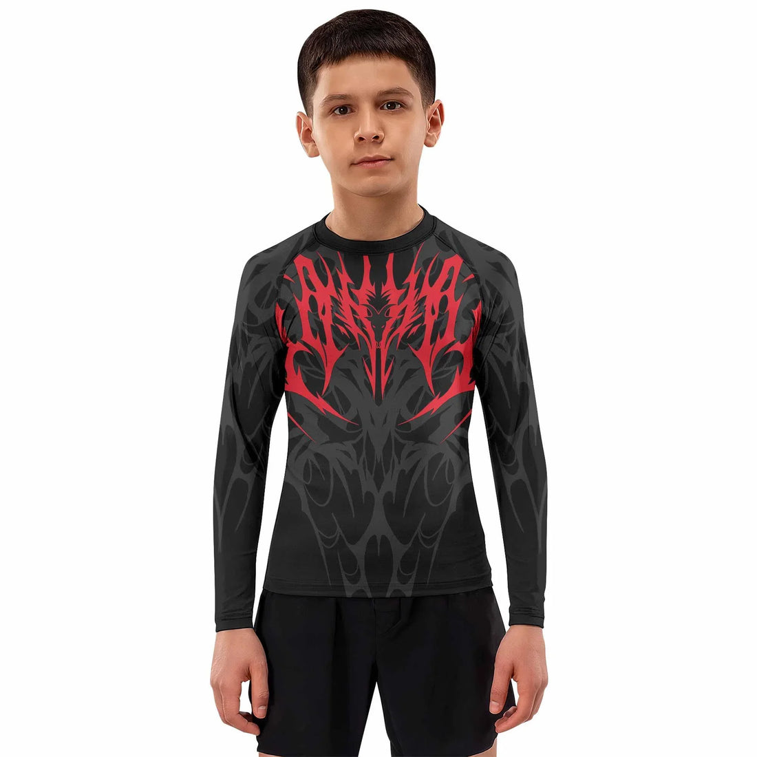 Infernal Flames Kids Rash Guard