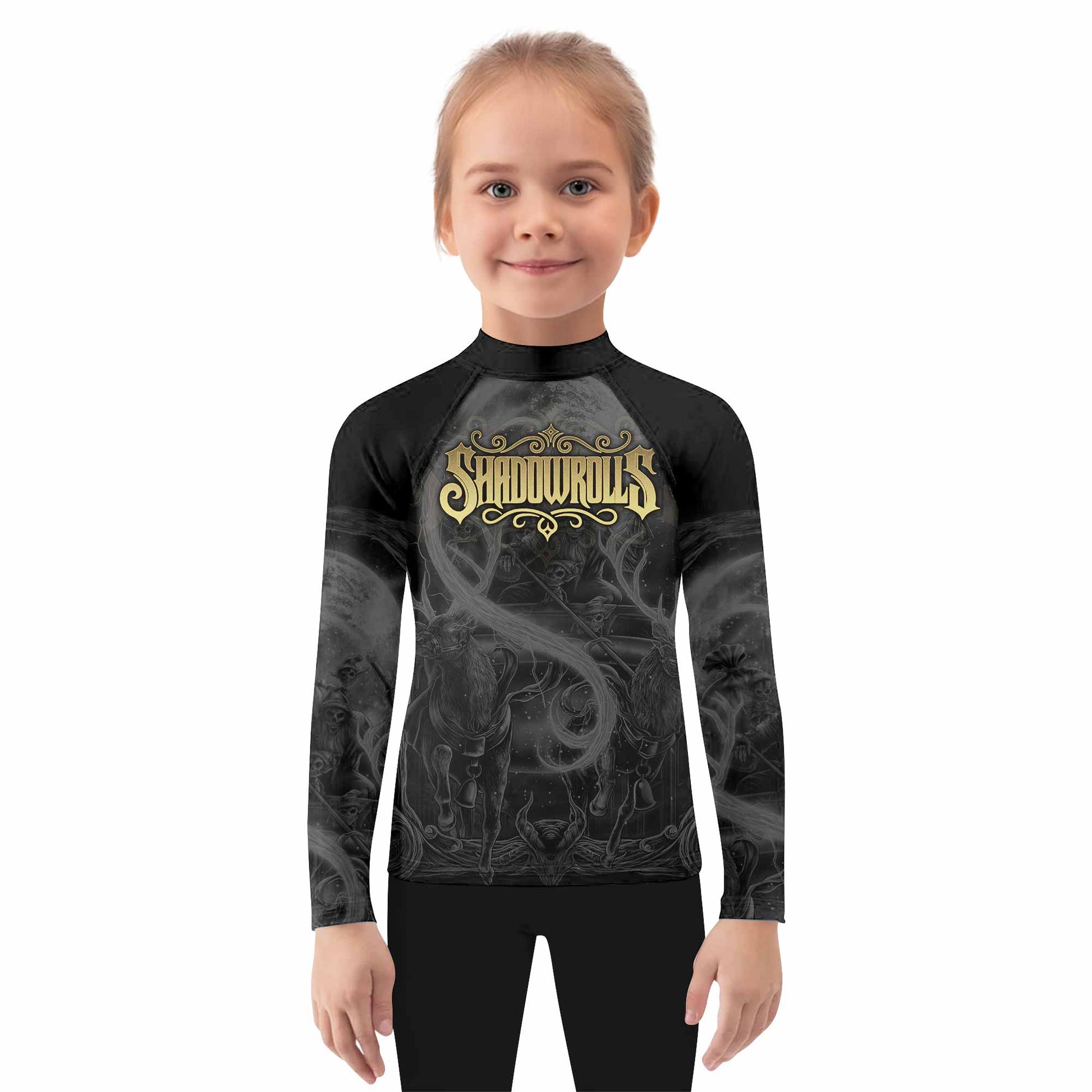 Moon Ritual Kids Rash Guard