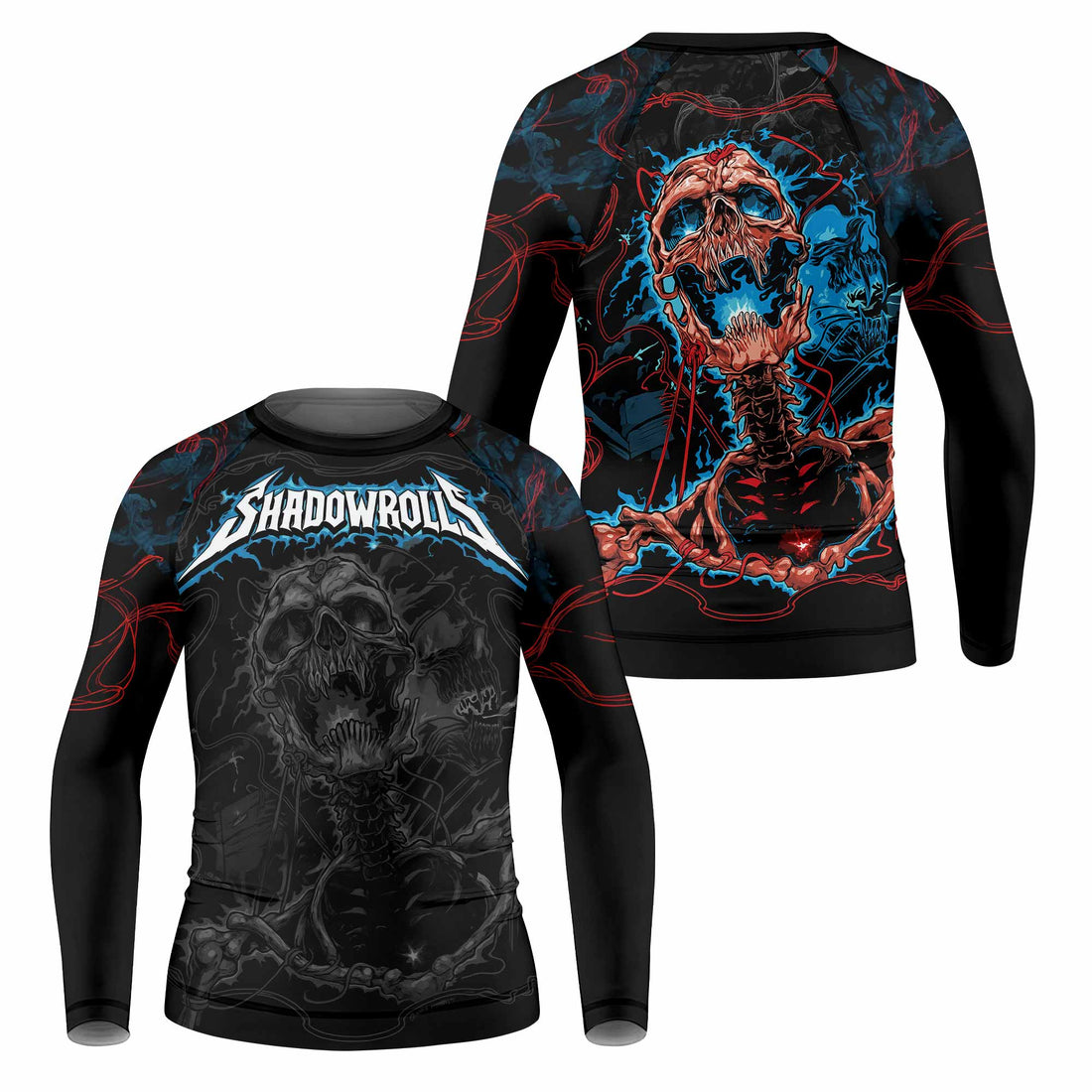 Necro Chains Kids Rash Guard