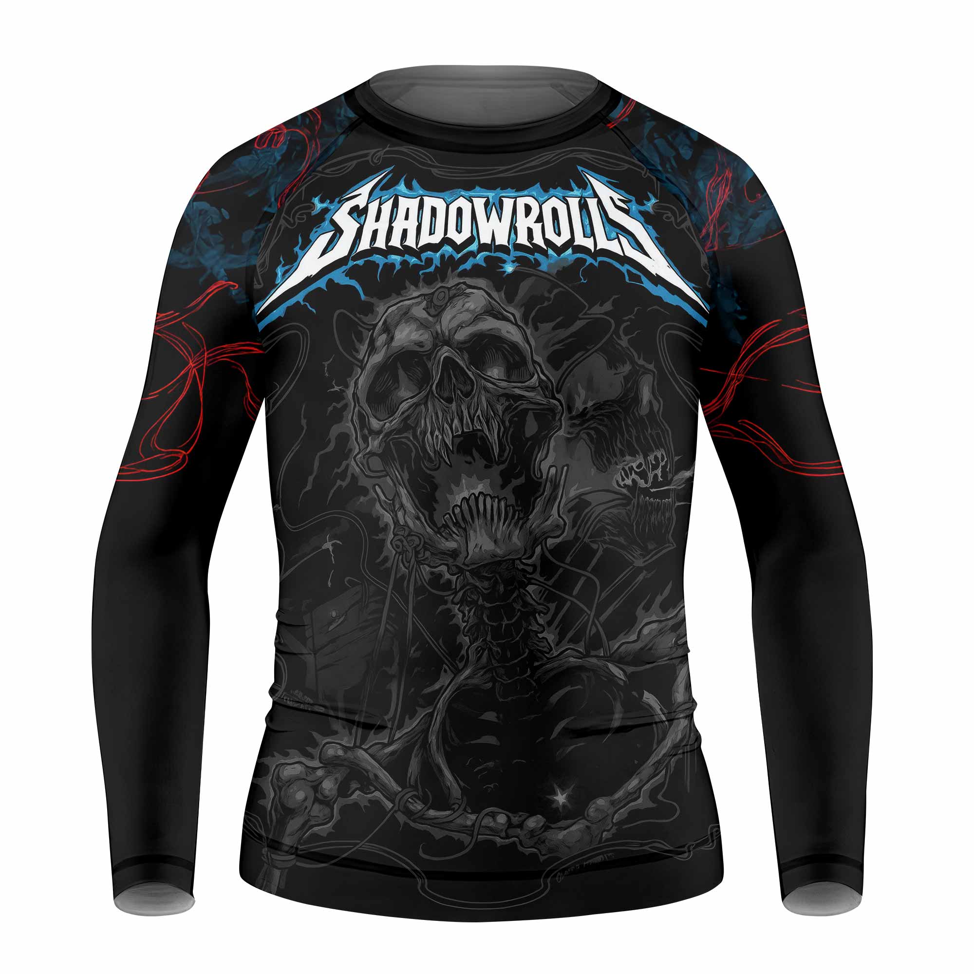 Necro Chains Kids Rash Guard