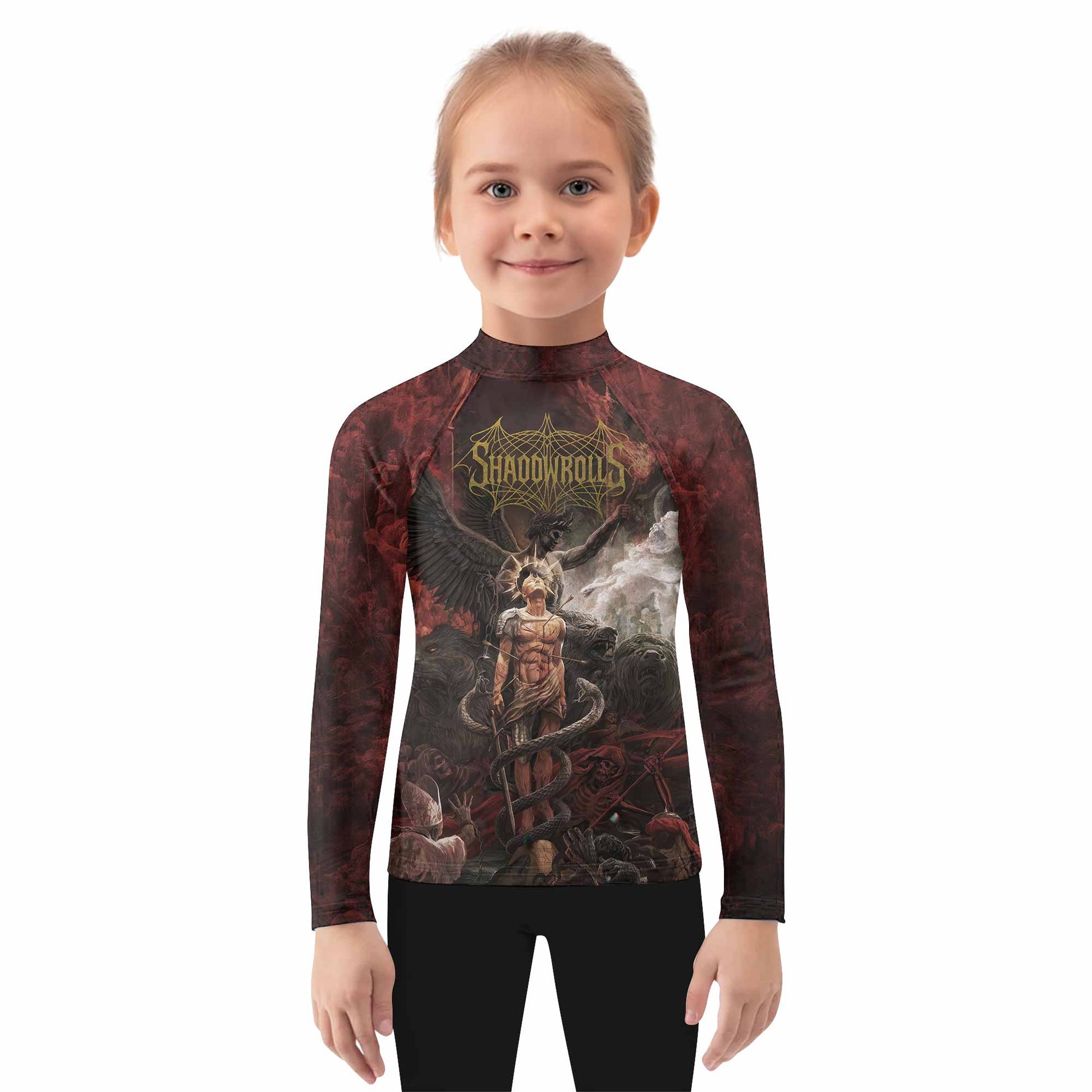Fallen Angel Kids Rash Guard