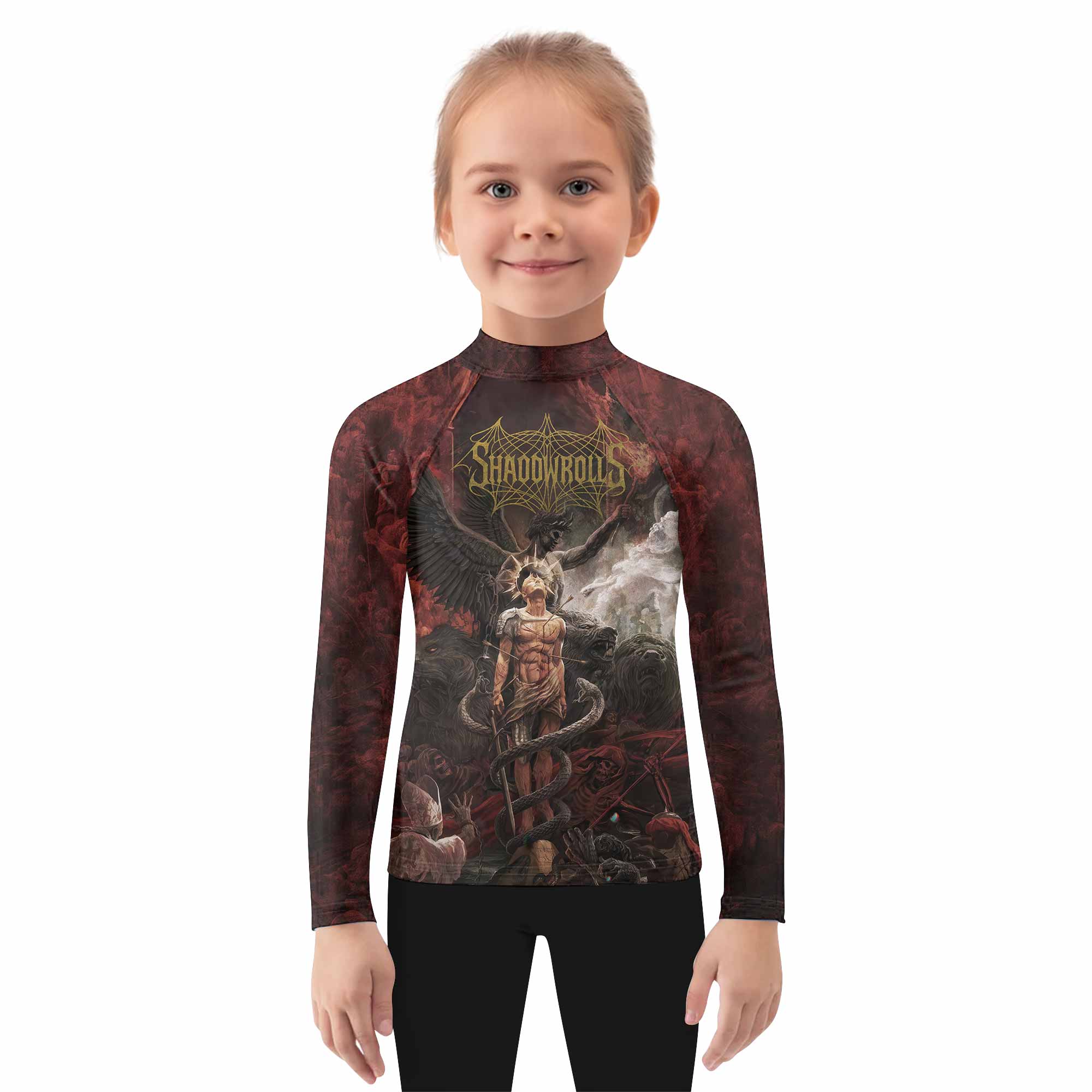 Fallen Angel Kids Rash Guard