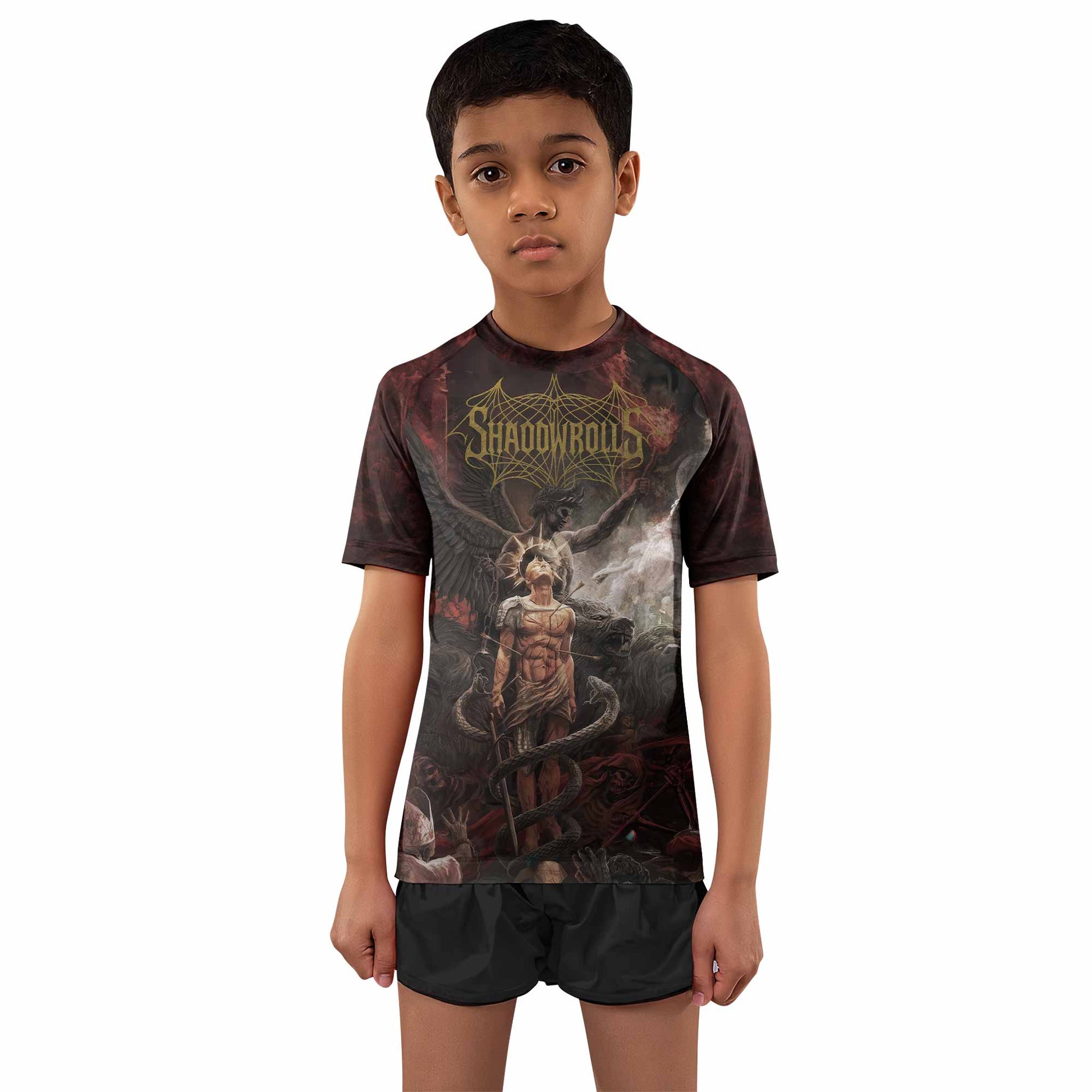 Fallen Angel Kids Rash Guard