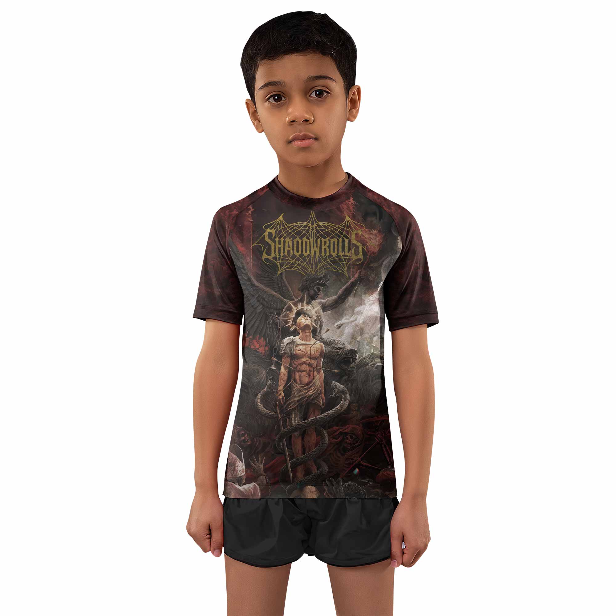 Fallen Angel Kids Rash Guard