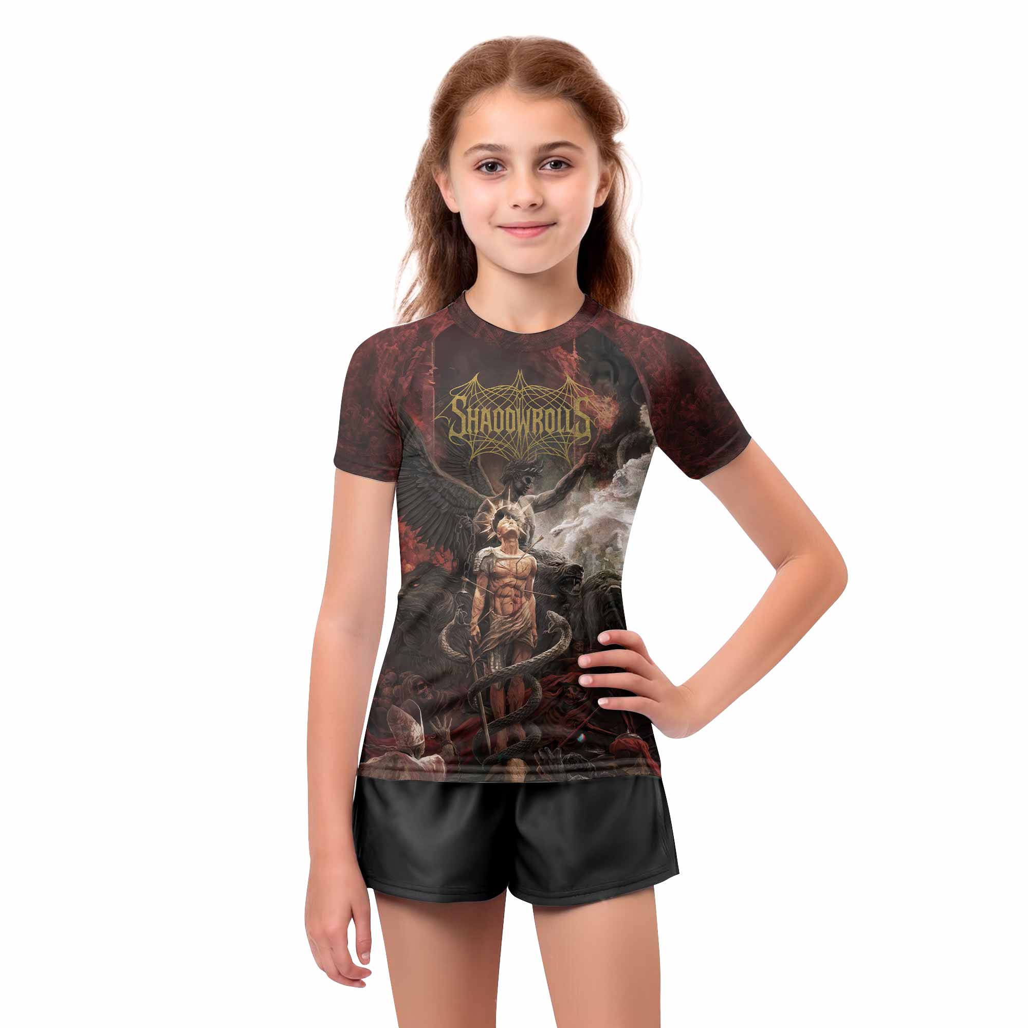 Fallen Angel Kids Rash Guard