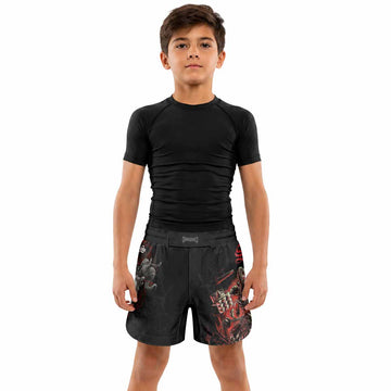 Dark Ram Warlord Kids Grappling Shorts - lifestyle
