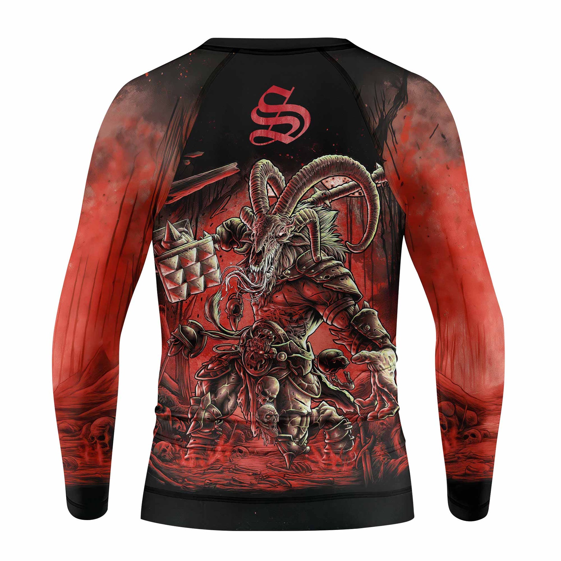 Dark Ram Warlord Kids Rash Guard