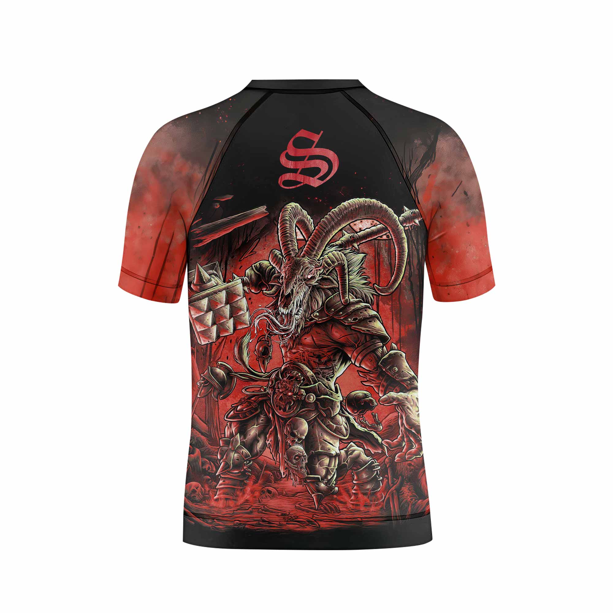 Dark Ram Warlord Kids Rash Guard