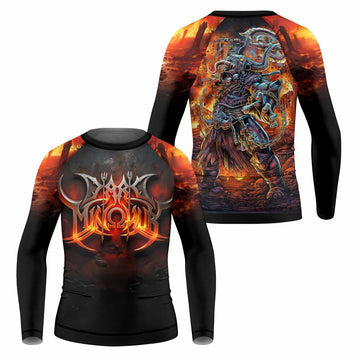 Inferno Minotaur Kids Rash Guard