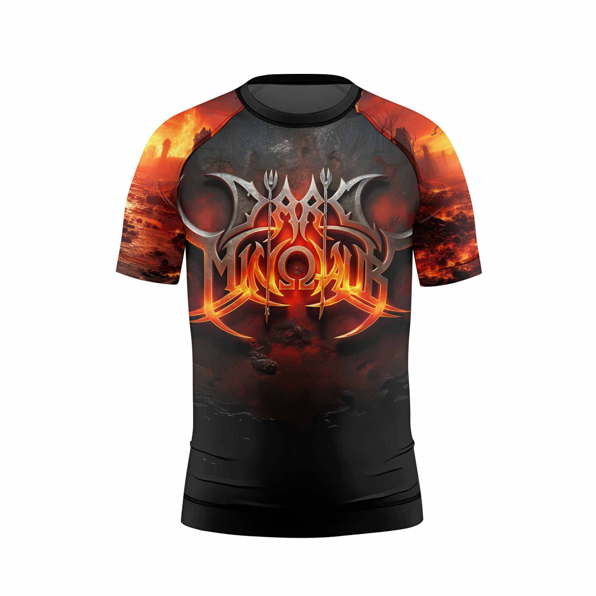 Inferno Minotaur Kids Rash Guard