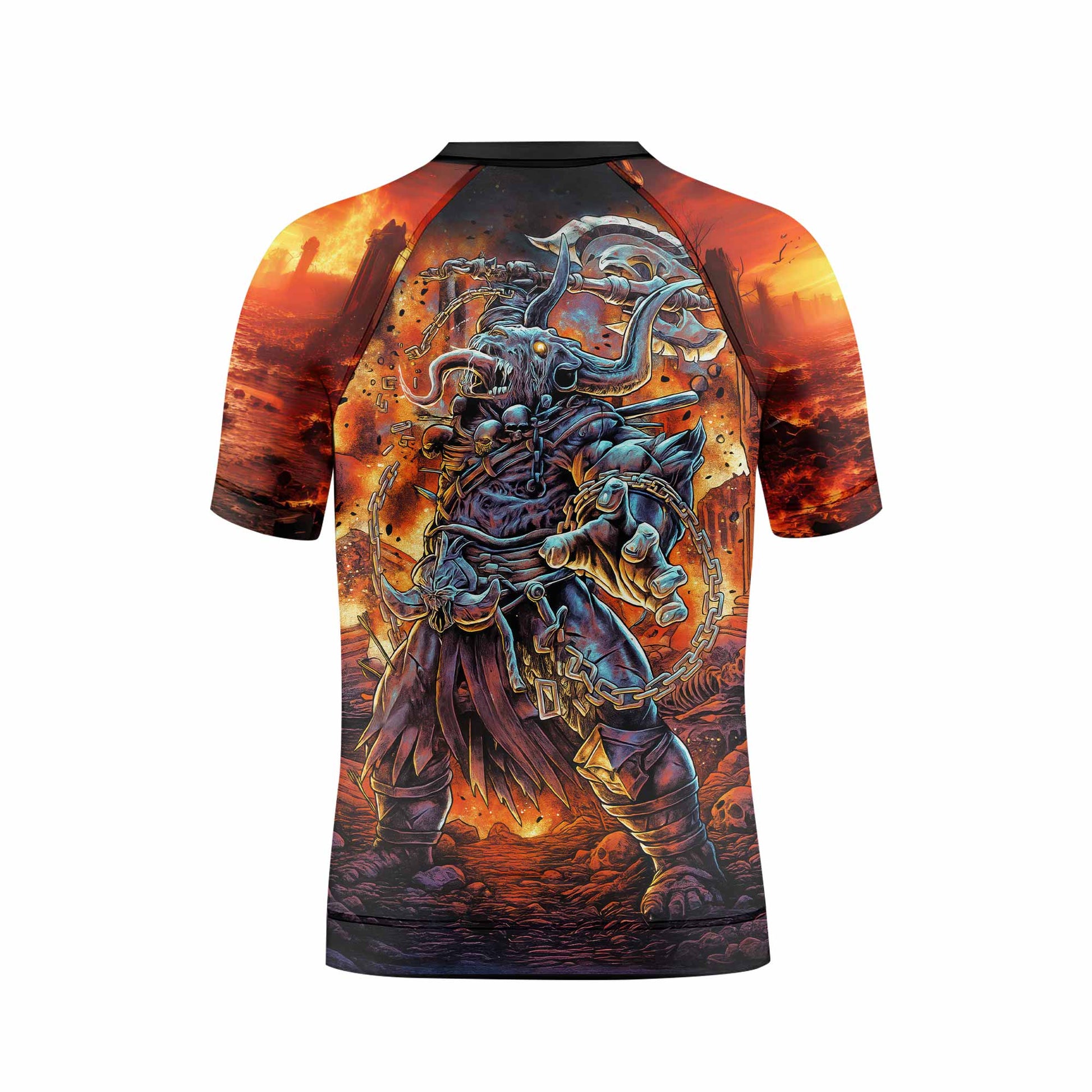 Inferno Minotaur Kids Rash Guard