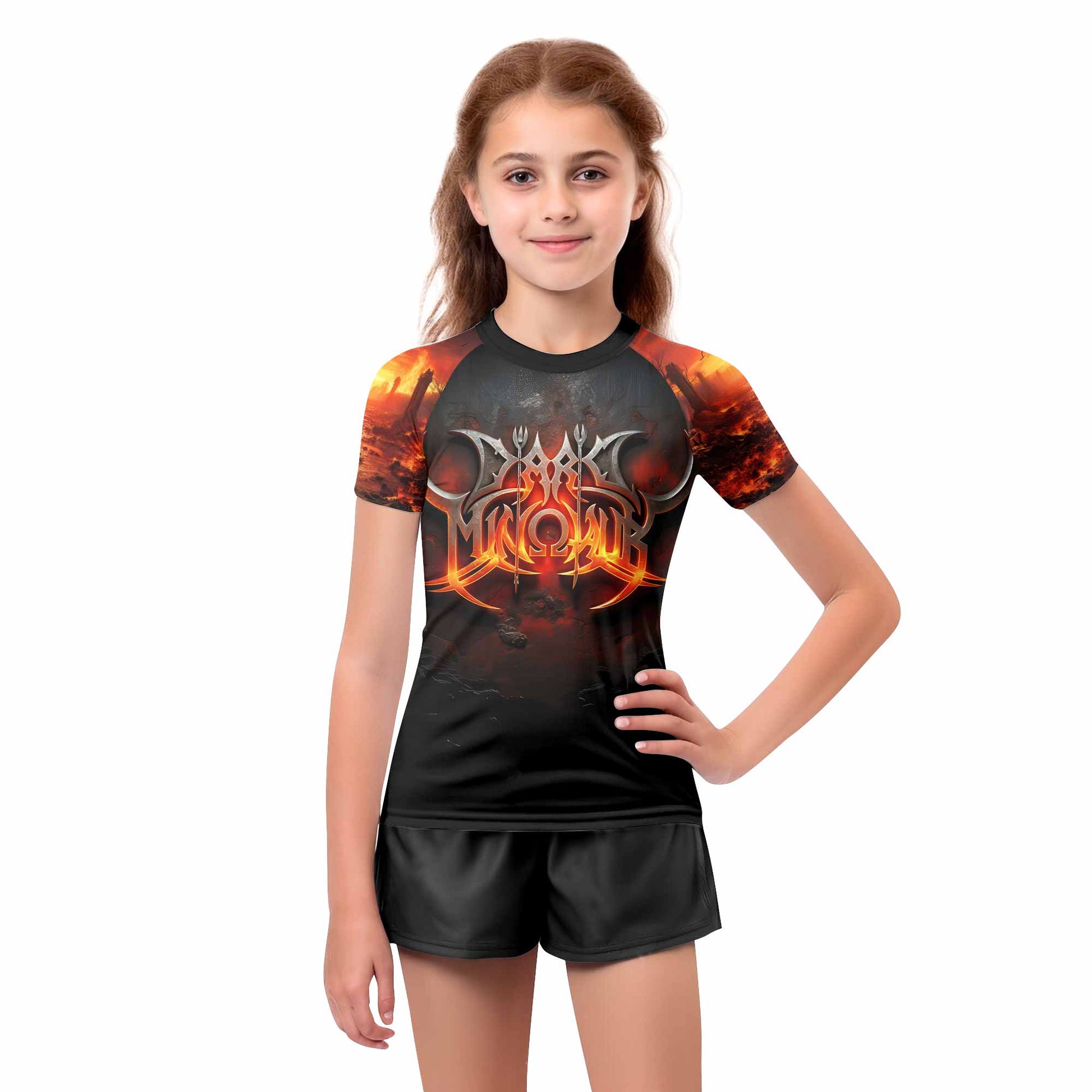 Inferno Minotaur Kids Rash Guard