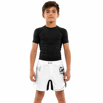 Pale Reaper Kids Grappling Shorts - lifestyle