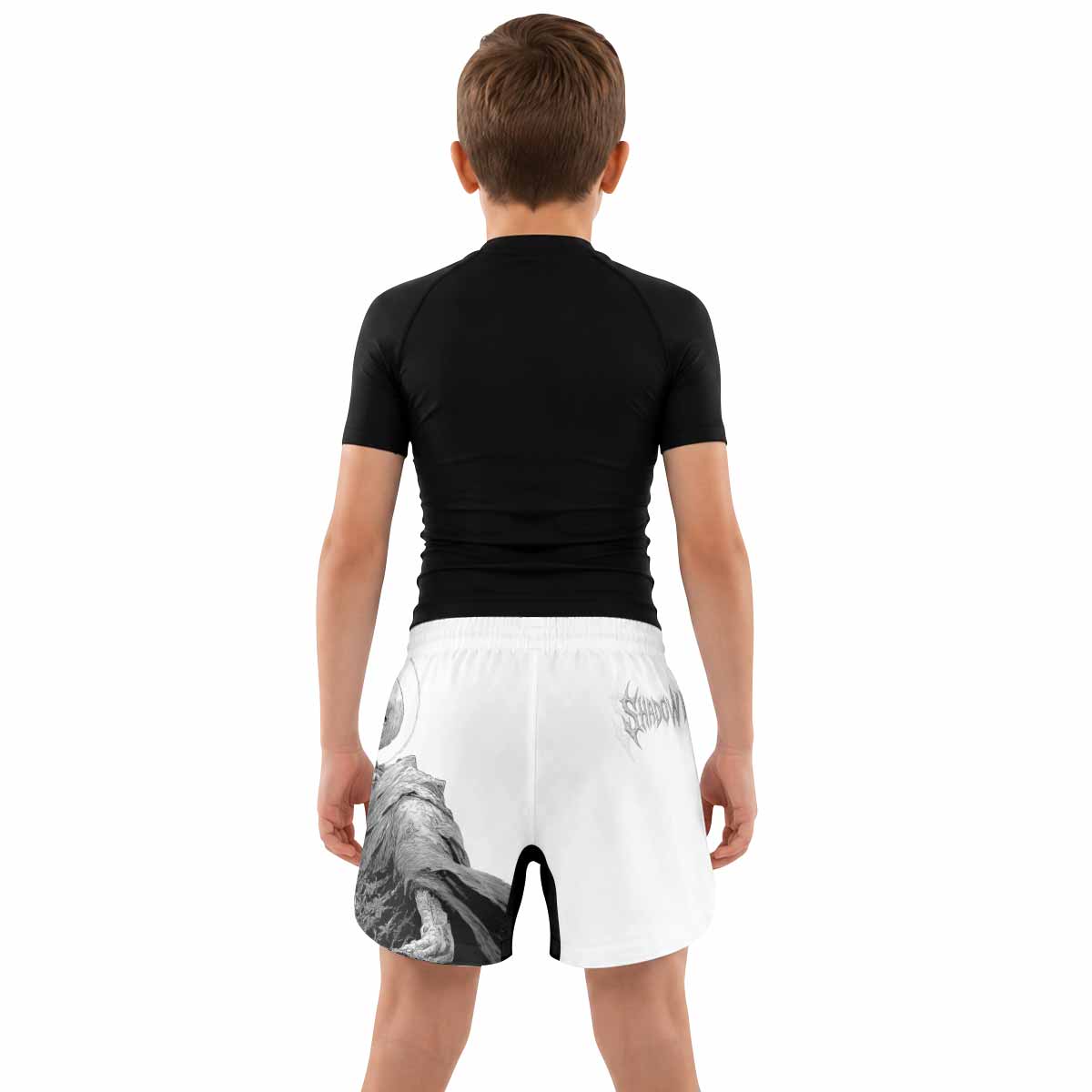 Pale Reaper Kids Grappling Shorts - lifestyle