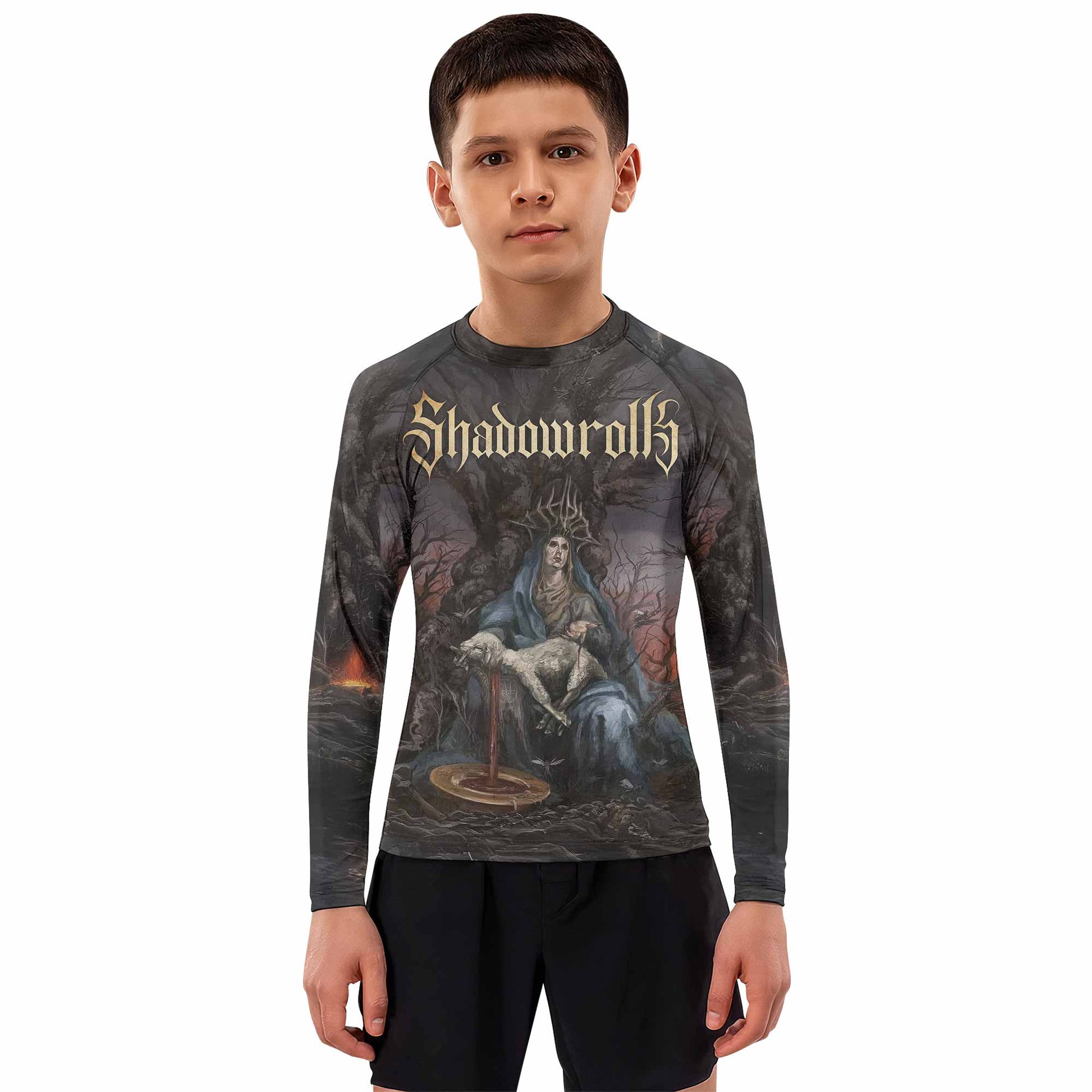 Shadow Throne Kids Rash Guard