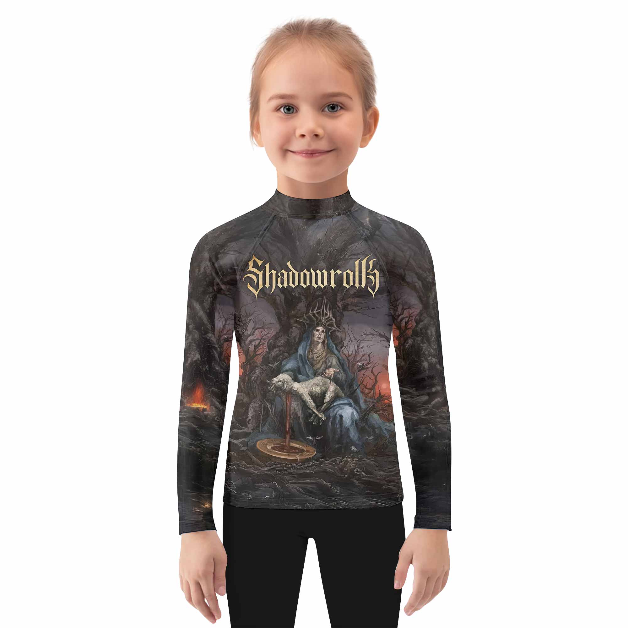 Shadow Throne Kids Rash Guard