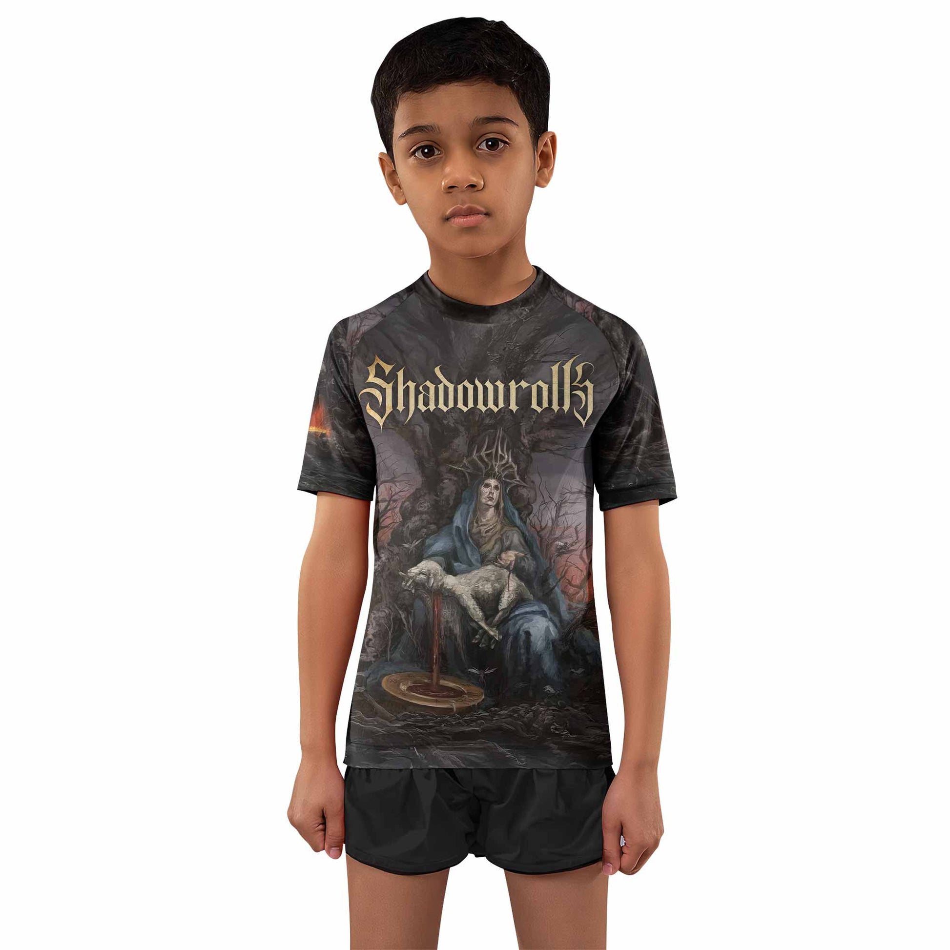 Shadow Throne Kids Rash Guard