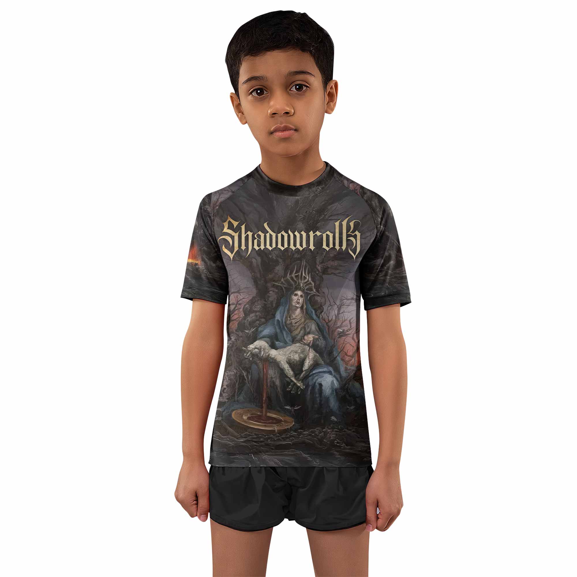 Shadow Throne Kids Rash Guard