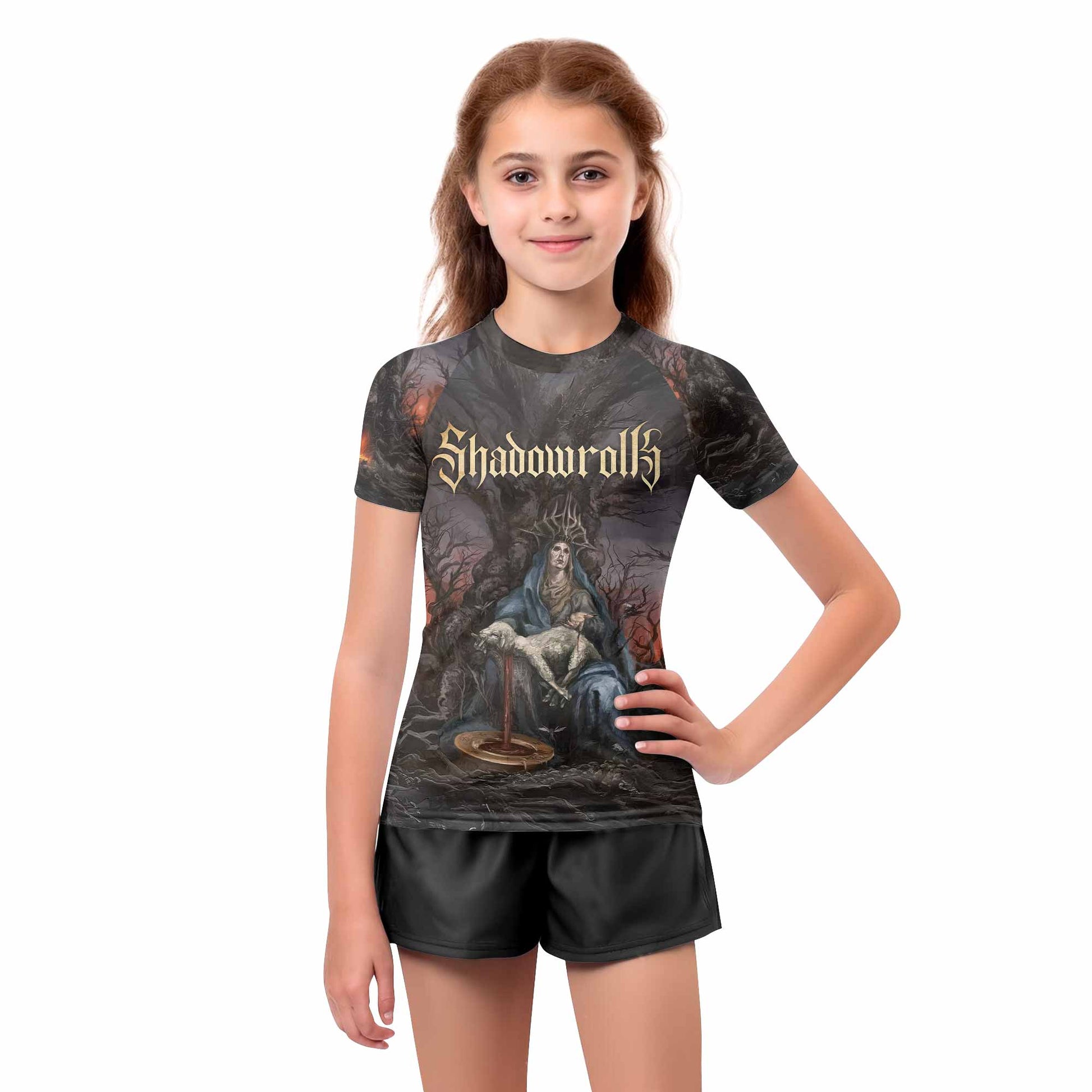 Shadow Throne Kids Rash Guard