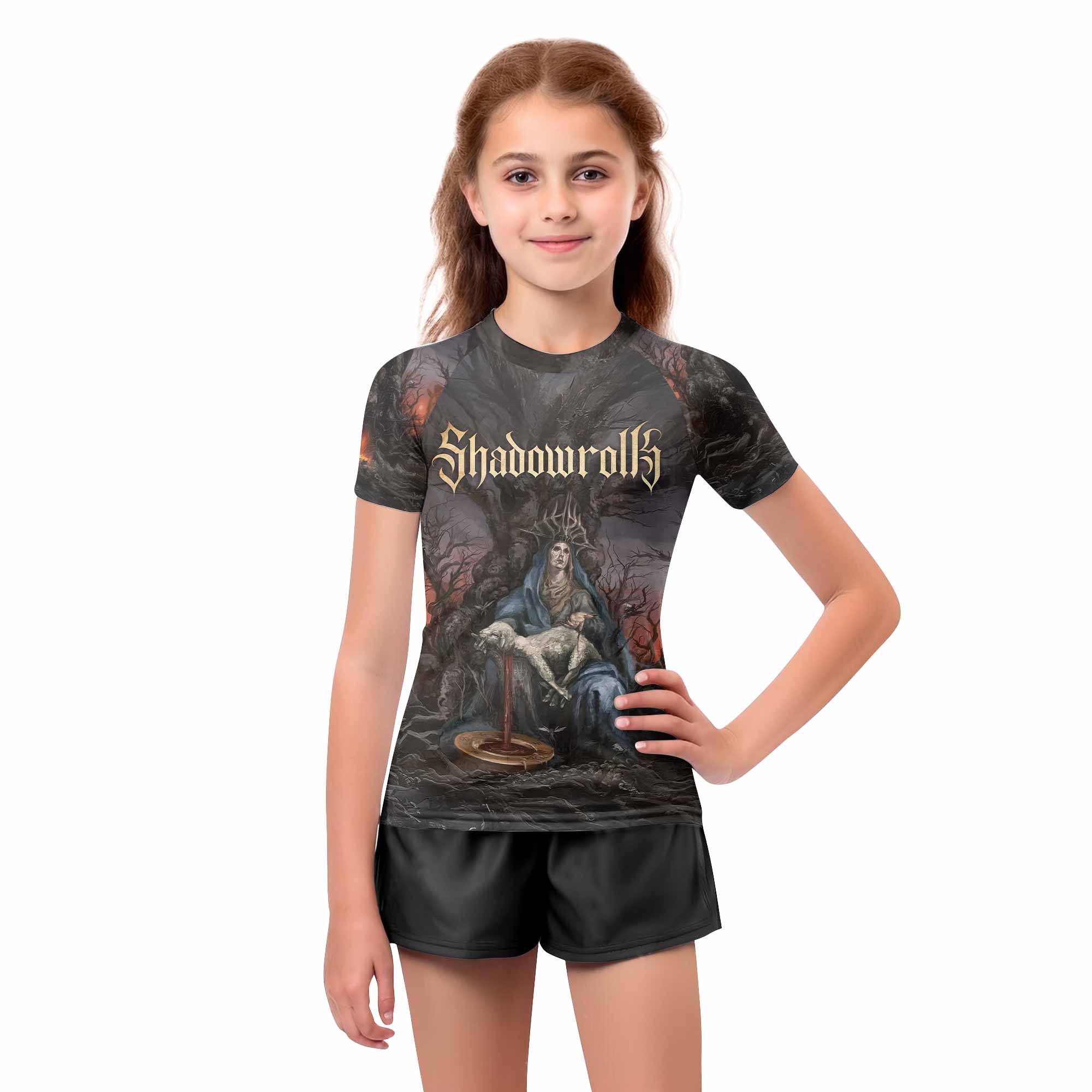 Shadow Throne Kids Rash Guard