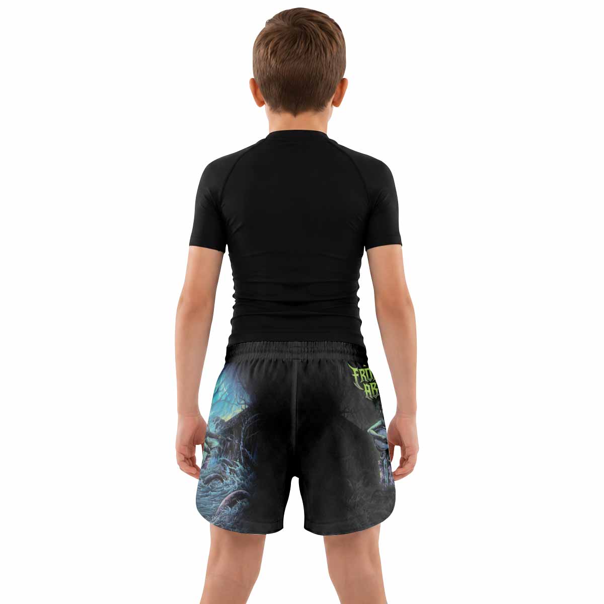 Vocal from the Abyss Kids Grappling Shorts - lifestyle