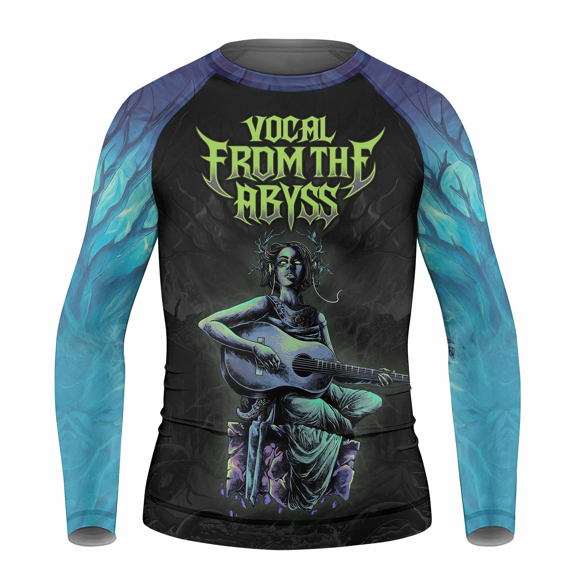 Vocal from the Abyss Kids Rash Guard