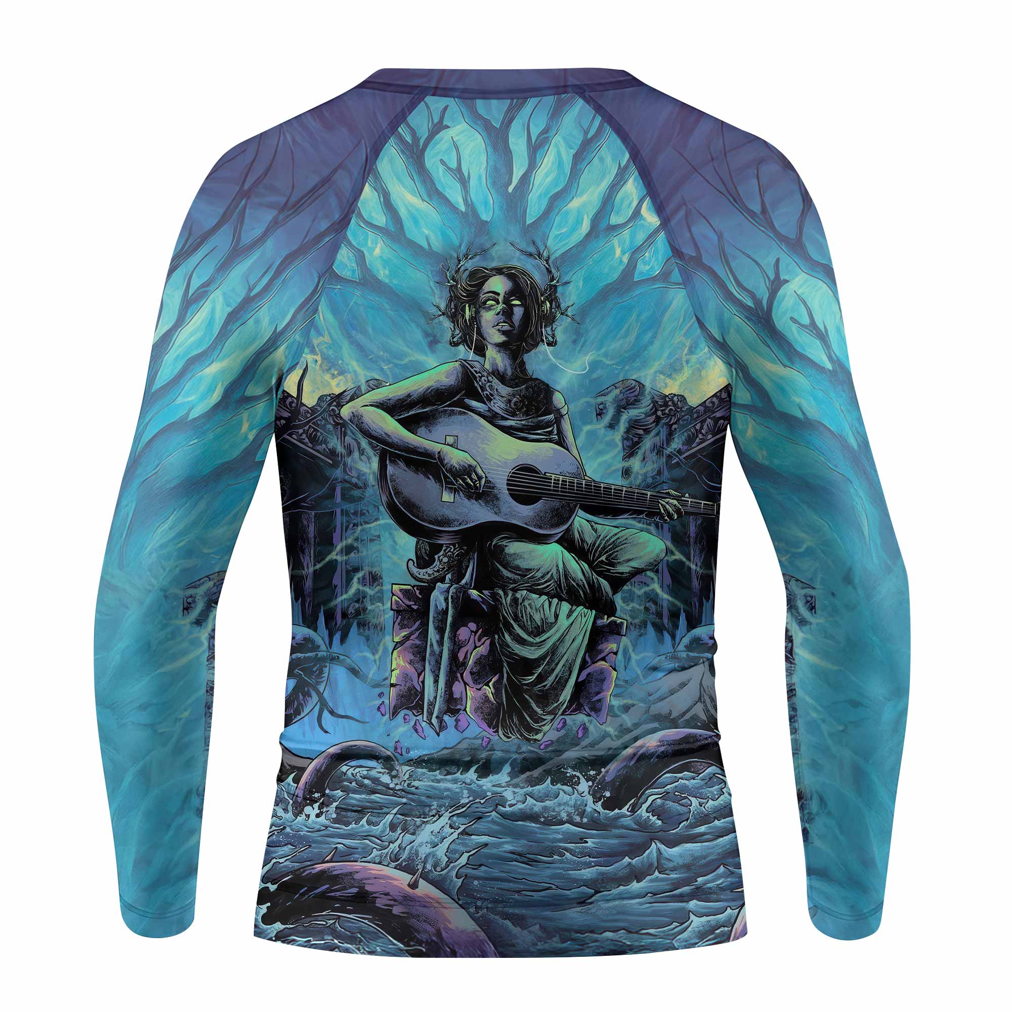 Vocal from the Abyss Kids Rash Guard