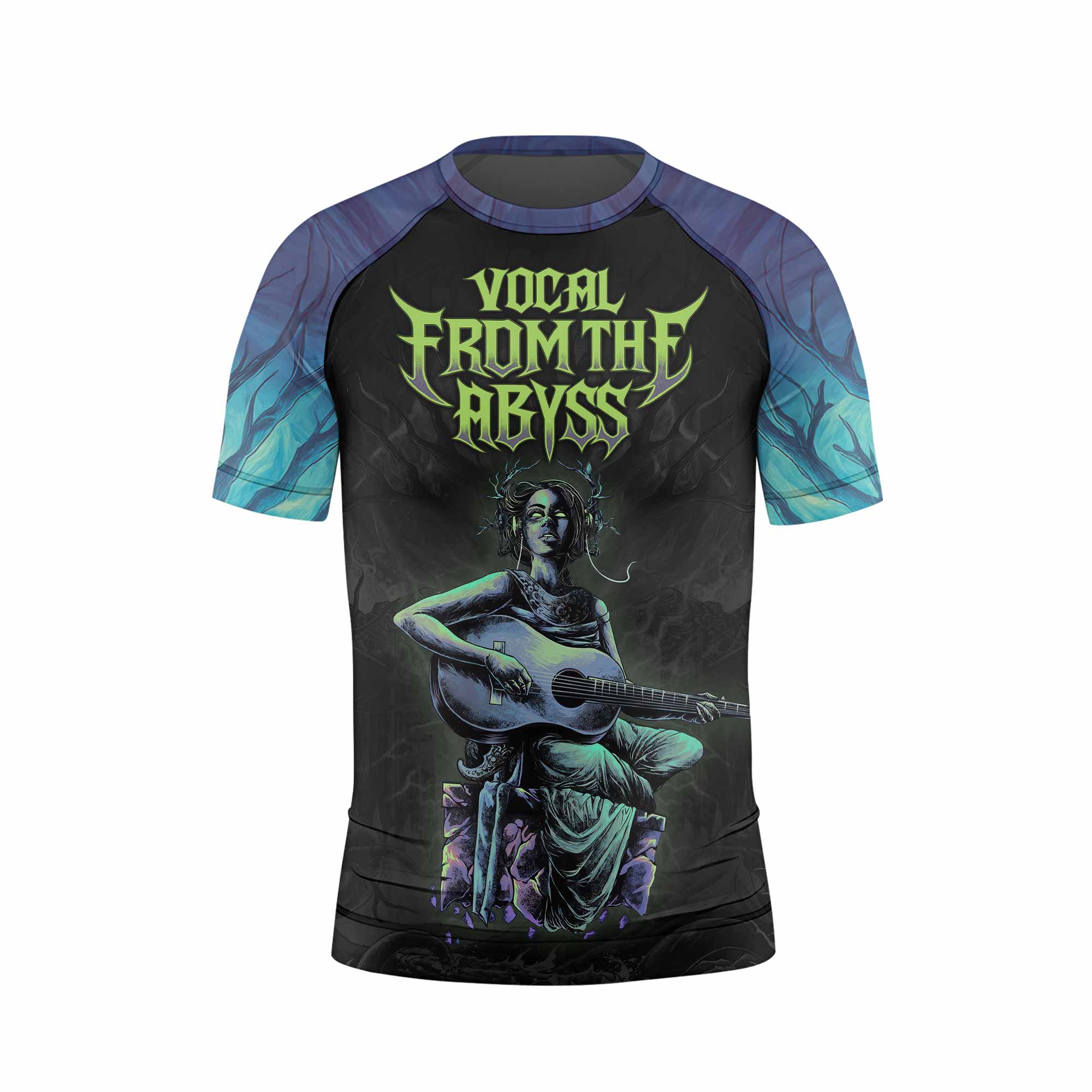 Vocal from the Abyss Kids Rash Guard
