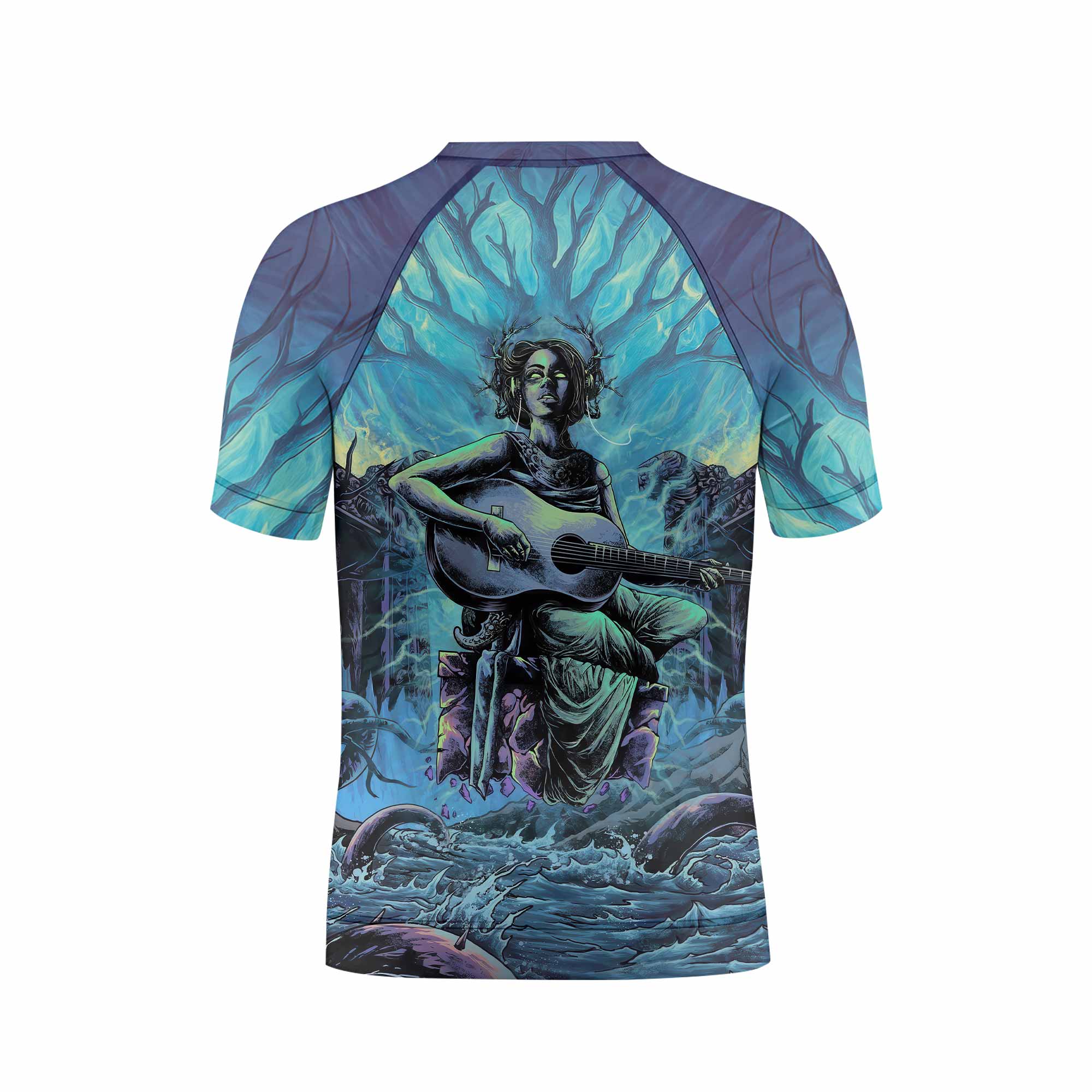 Vocal from the Abyss Kids Rash Guard