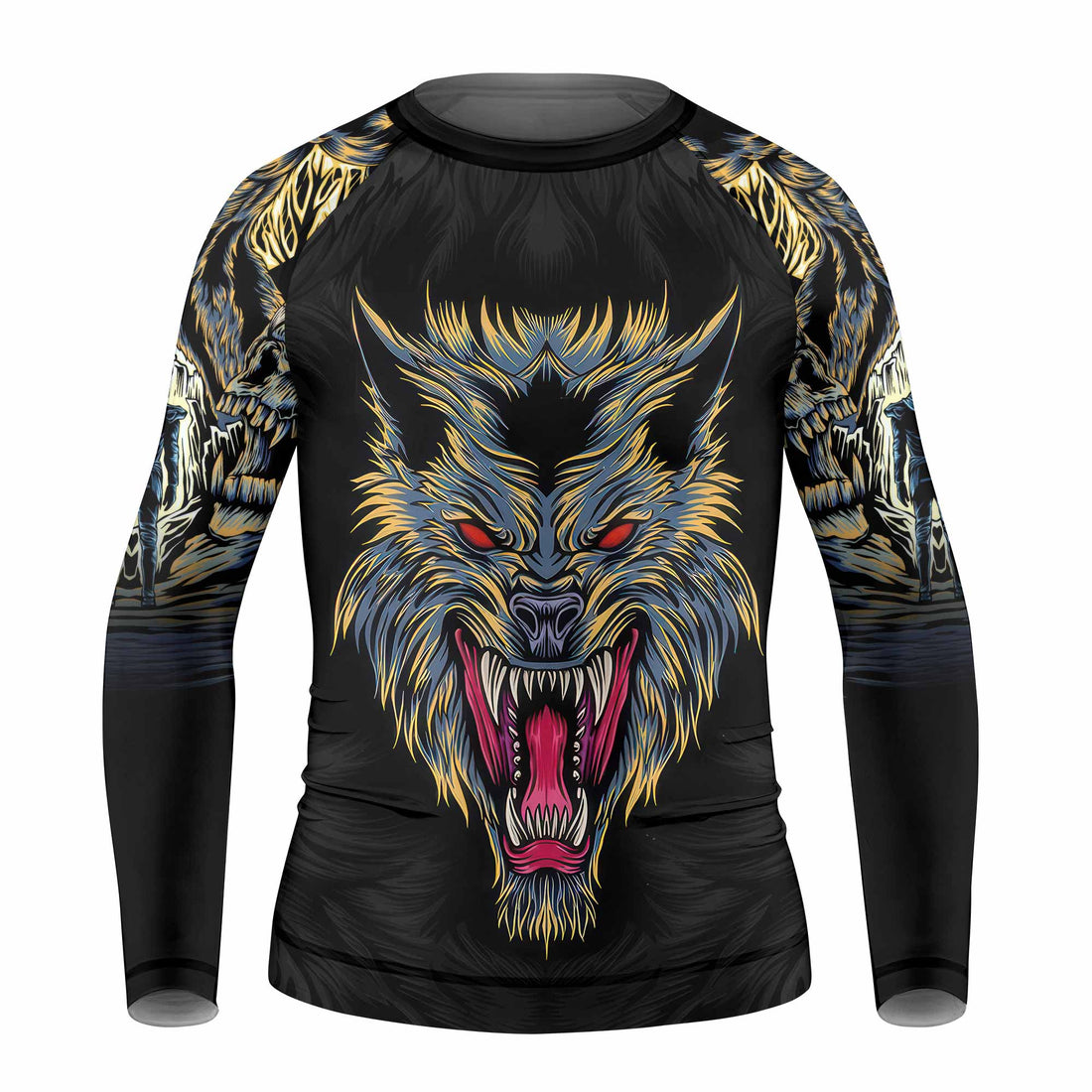 Wolf Rage Kids Rash Guard