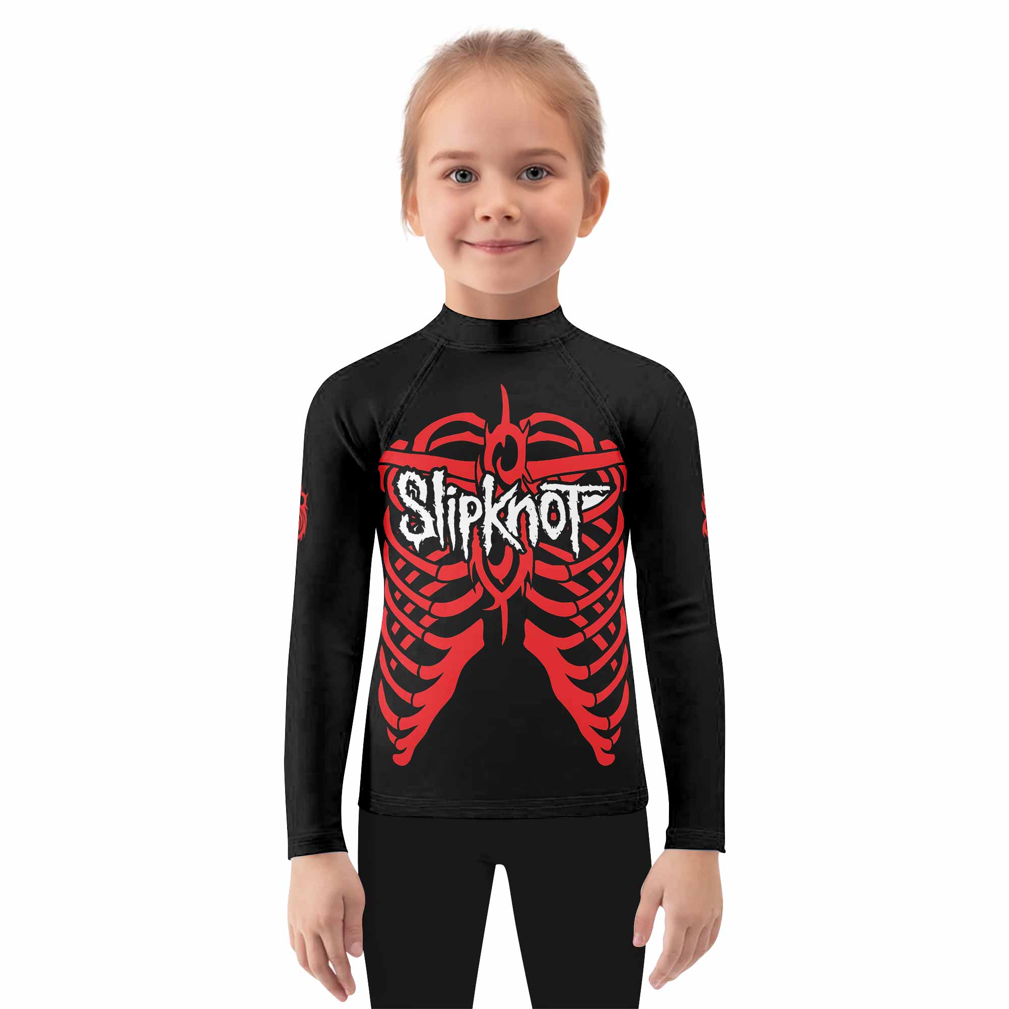 Slipknot Blood Ribcage Kids Rash Guard